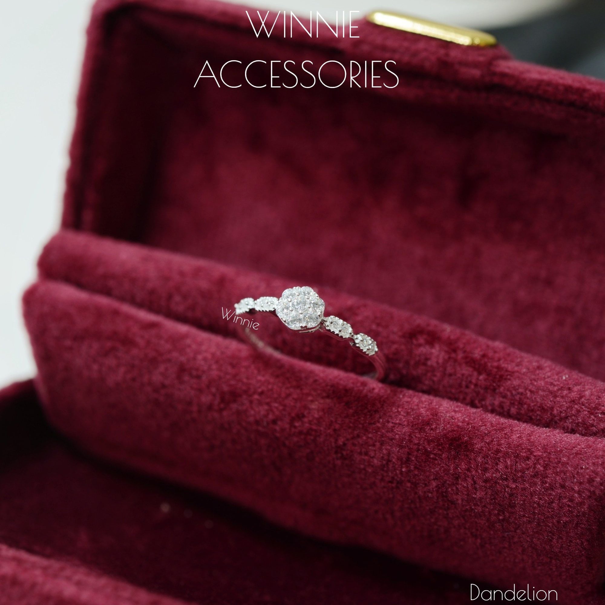  Nhẫn Bạc S925 Dandelion 