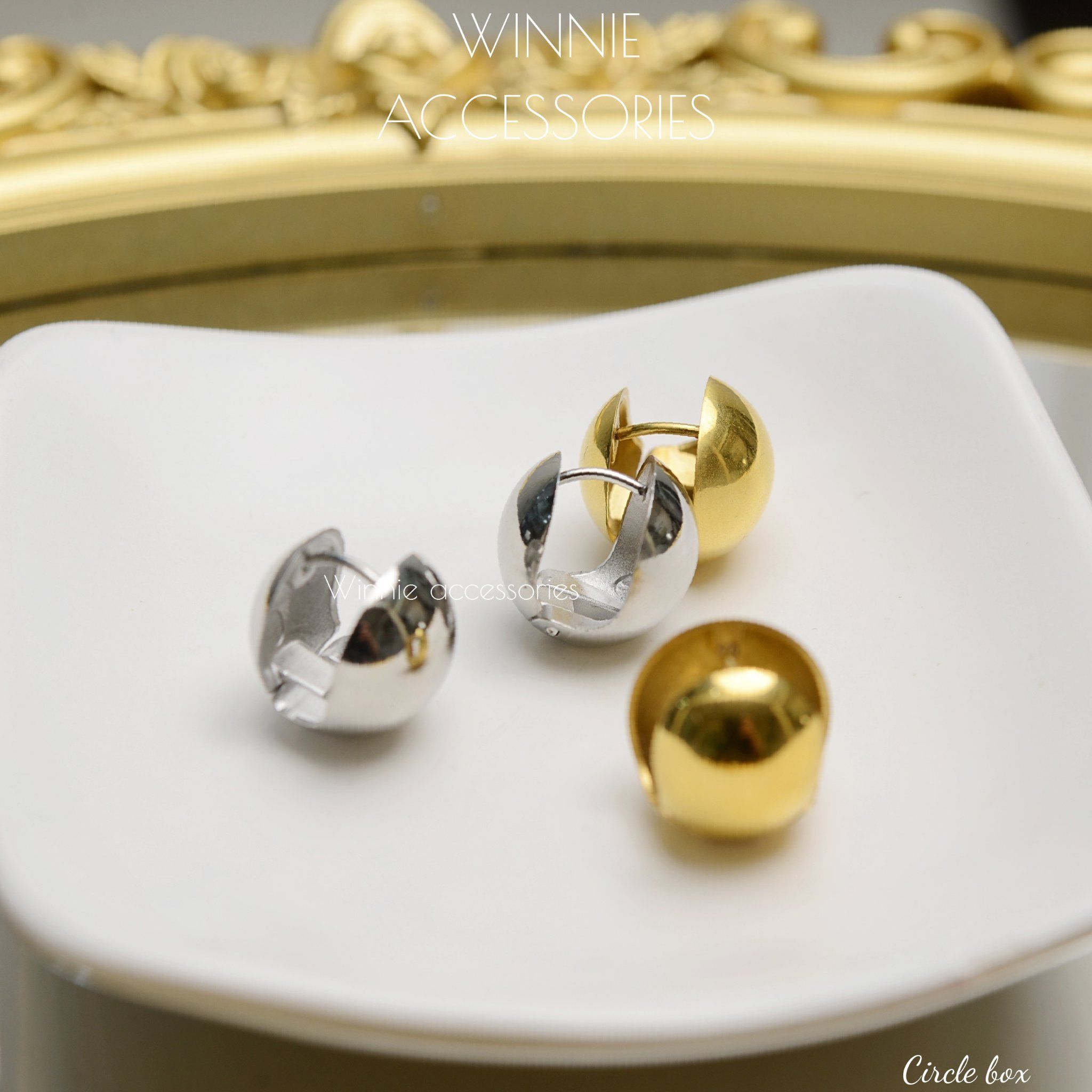  Hoa tai Titan Circle Box 