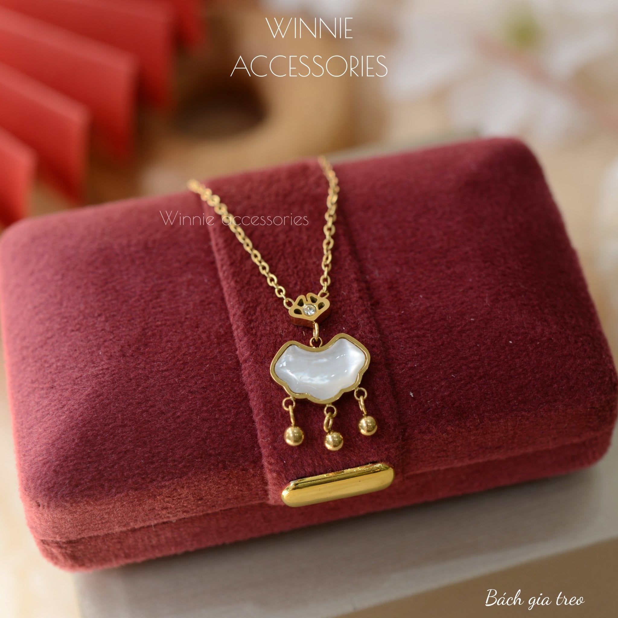  Dây chuyền Titan Bách Gia Treo 