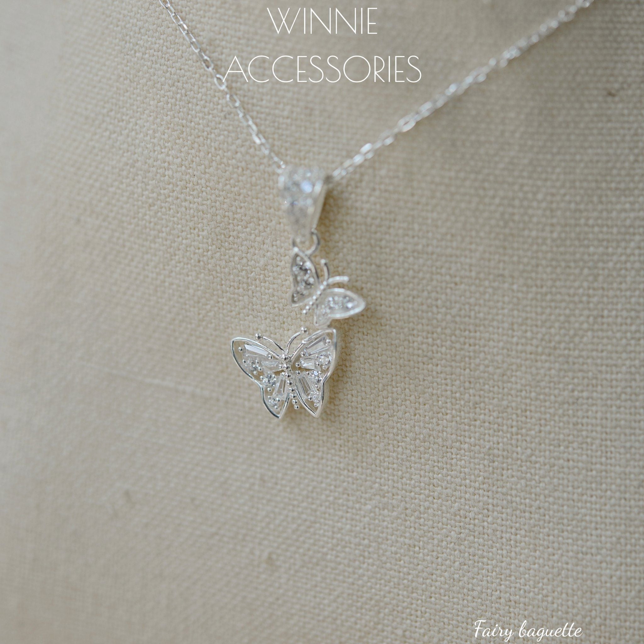  Dây chuyền Bạc S925 Fairy baguette 