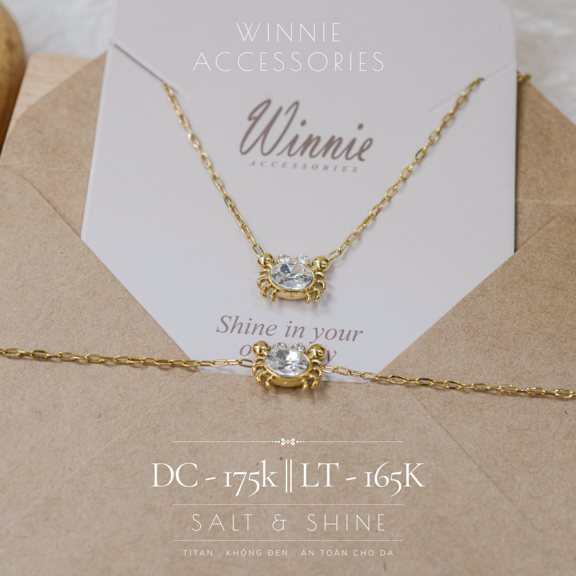  Lắc tay Titan Salt & Shine 