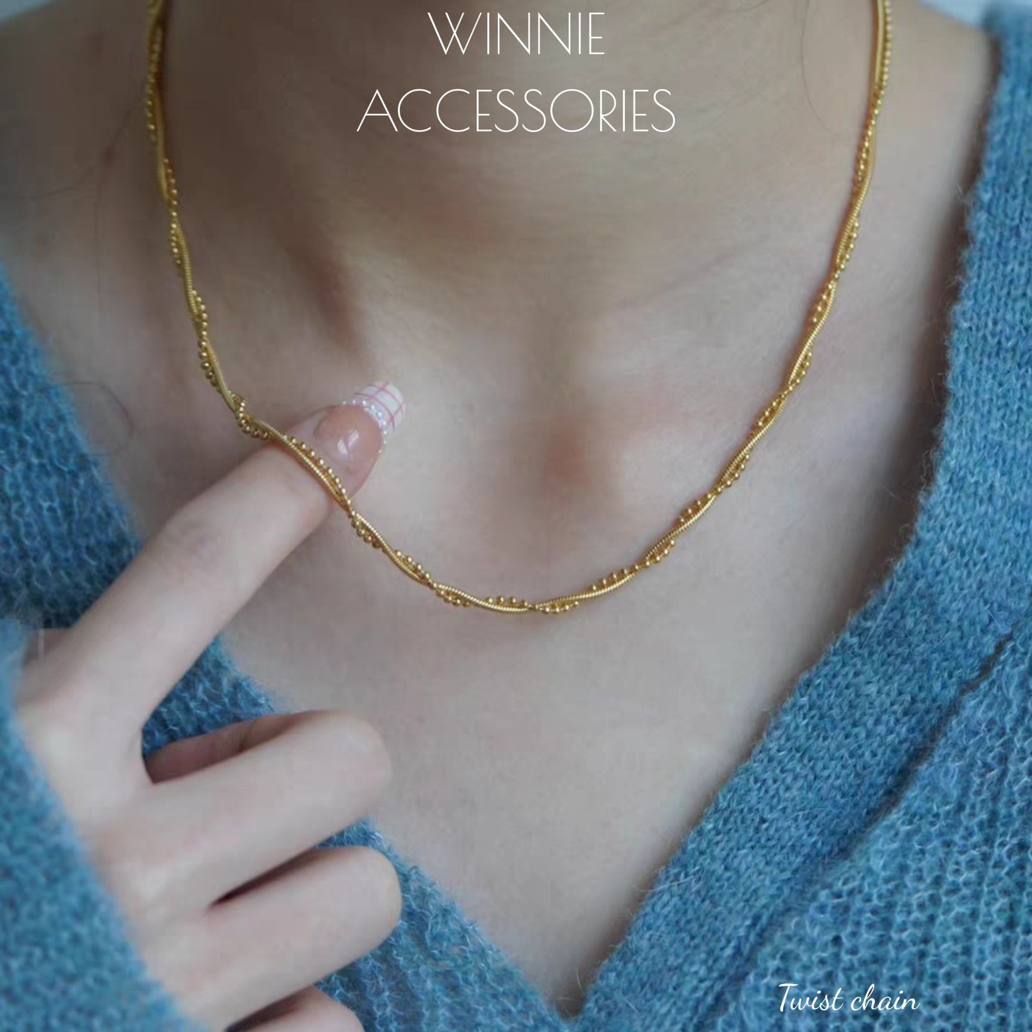  Dây chuyền Titan Twist Chain 