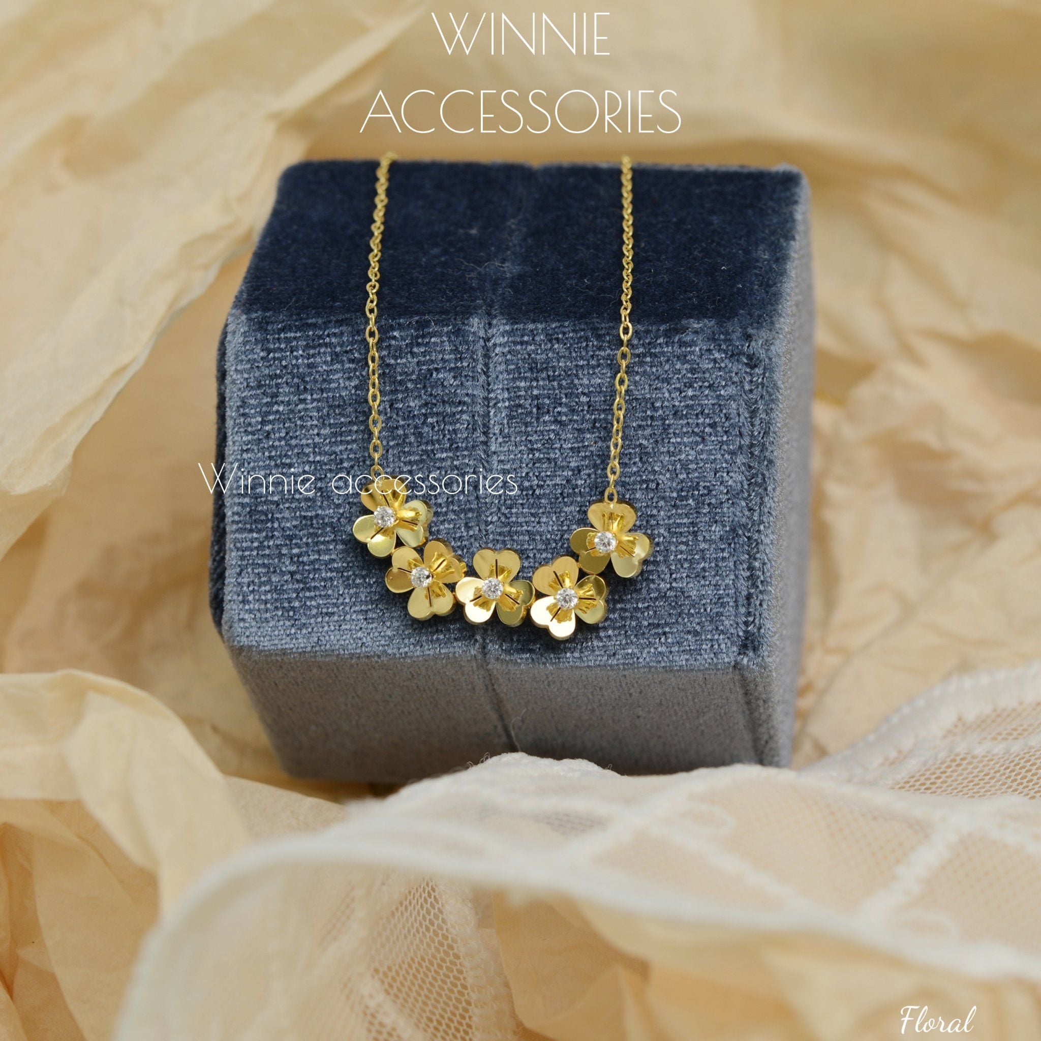  Dây chuyền Titan Floral 