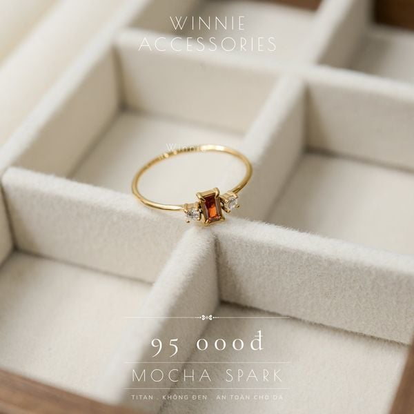  Nhẫn Titan Mocha Spark 