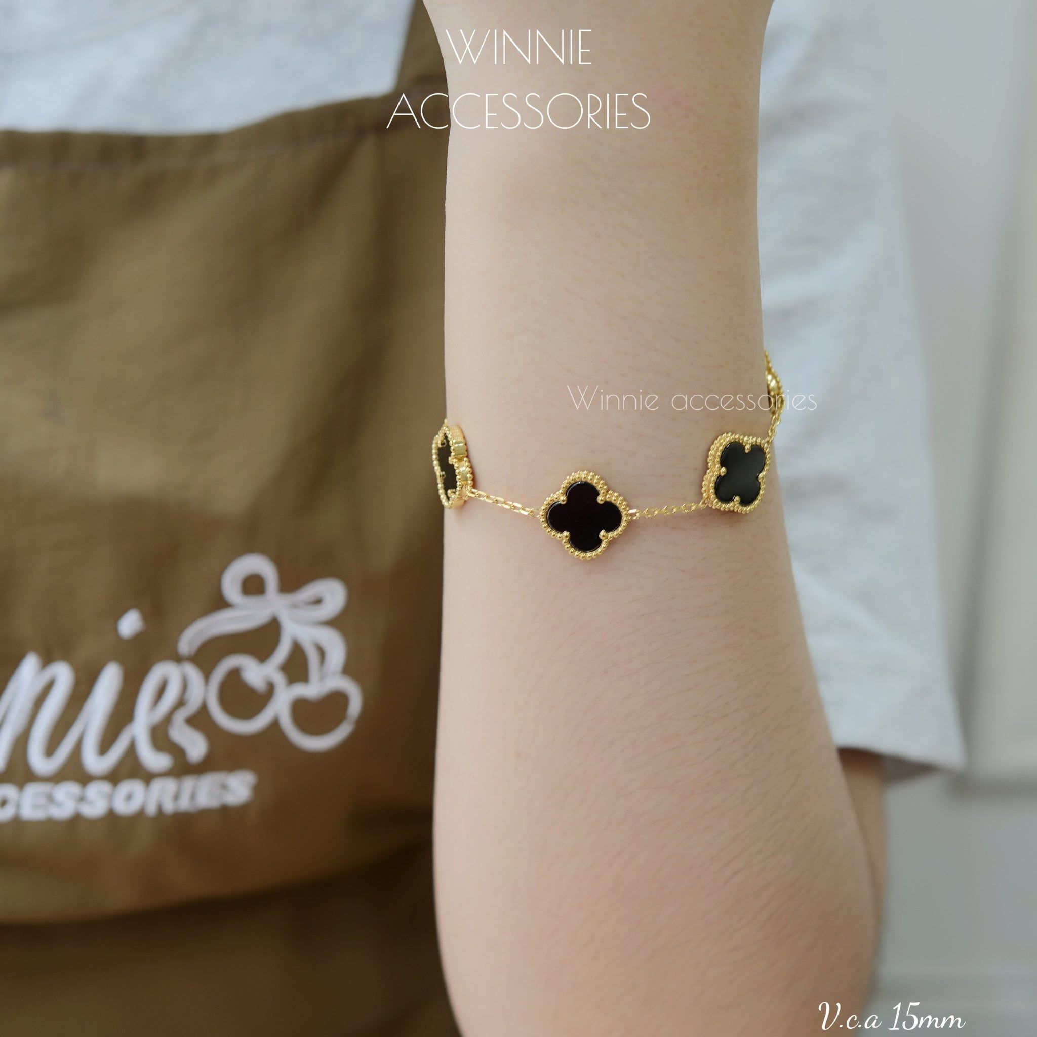  Lắc tay Titan VCA 15mm 