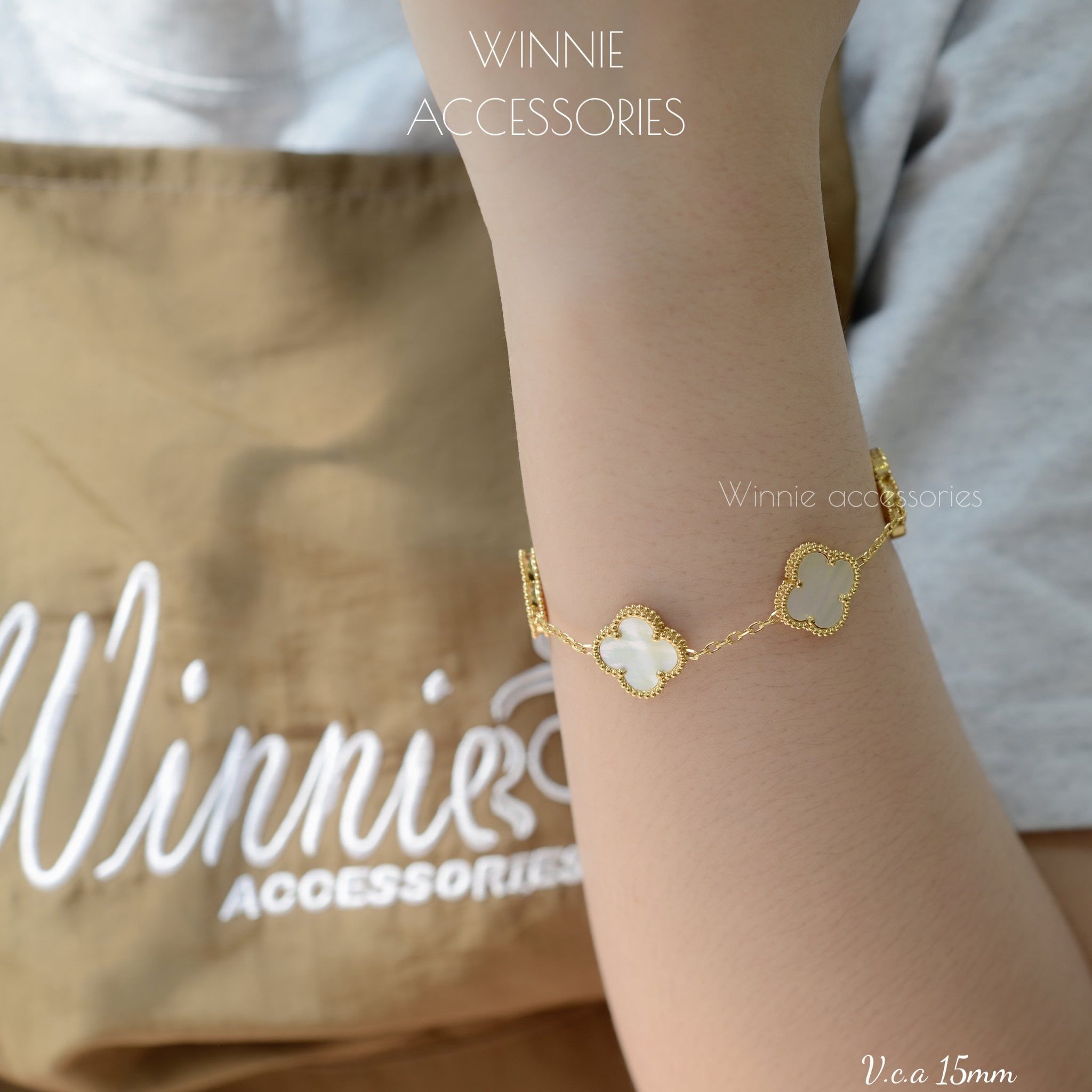  Lắc tay Titan VCA 15mm 