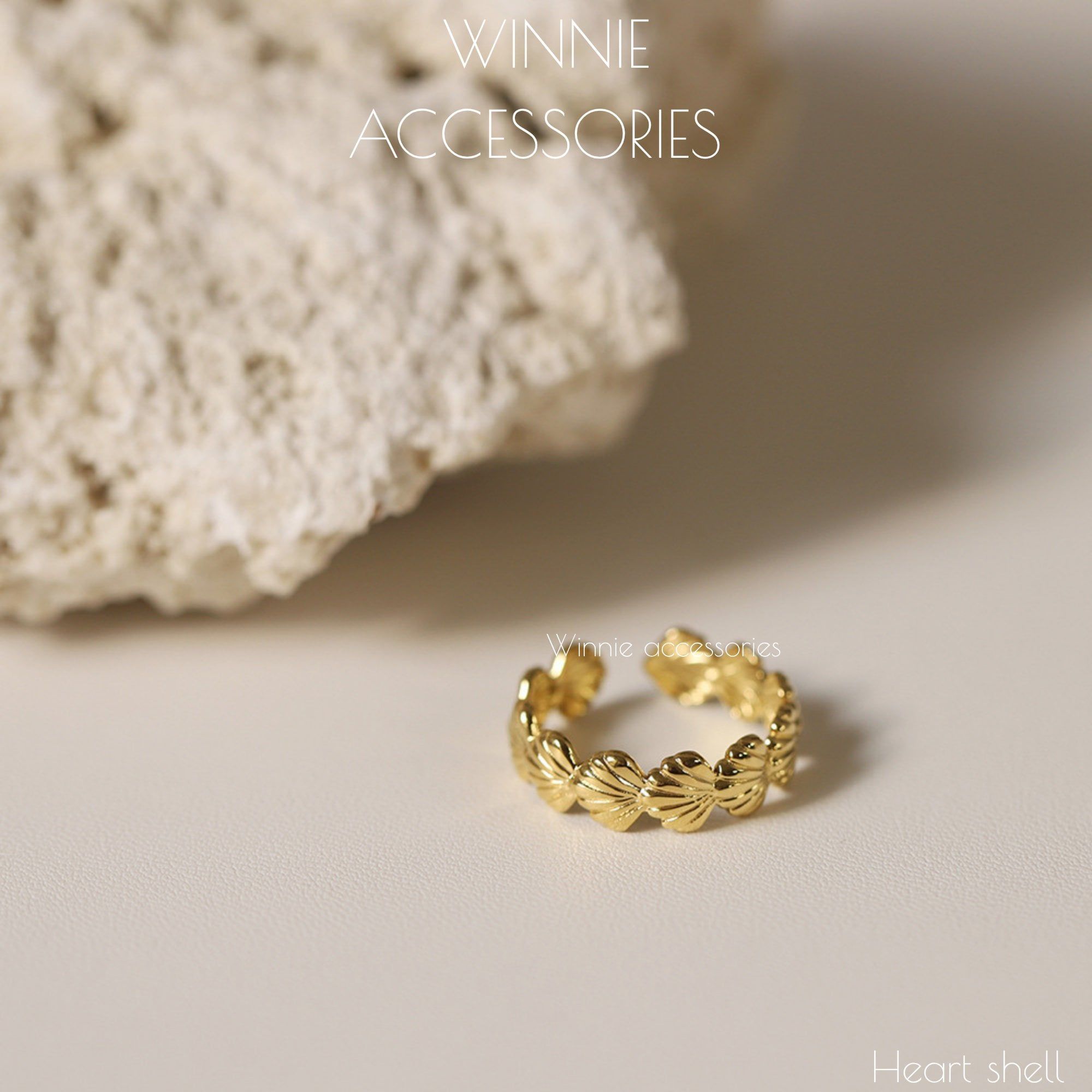  Nhẫn Titan Heart Shell 