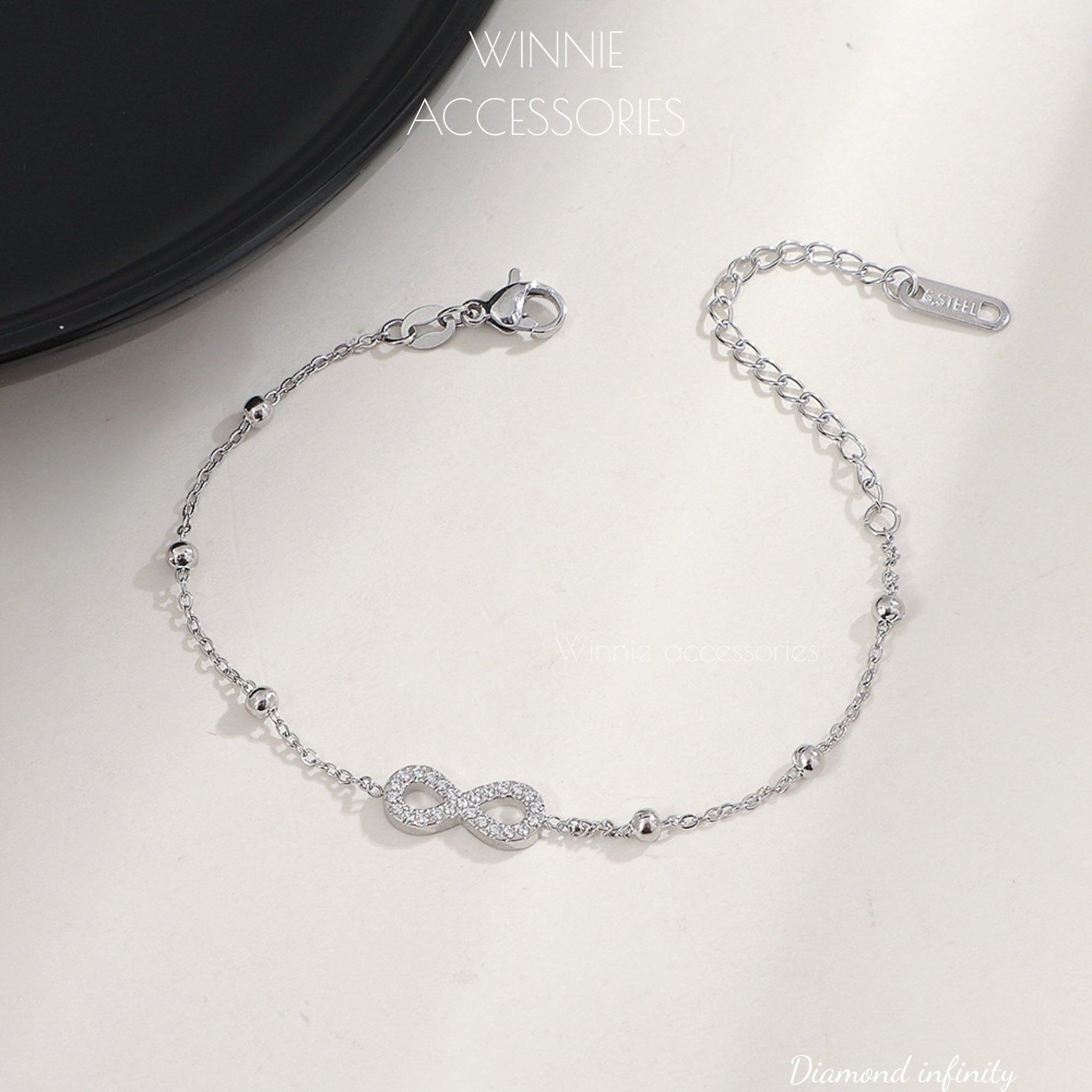  Lắc tay Titan Diamond Infinity 