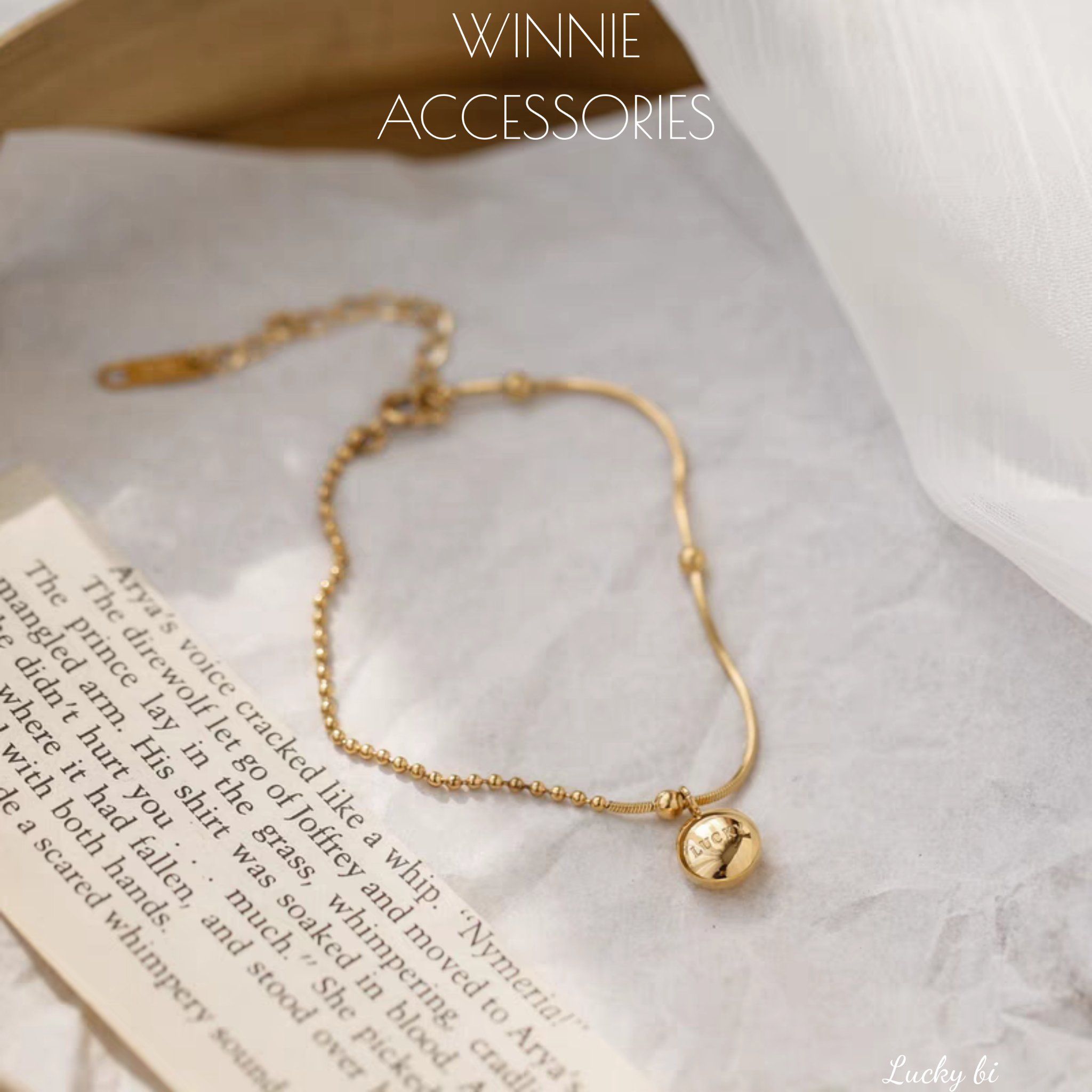  Lắc chân titan Lucky bi VG 