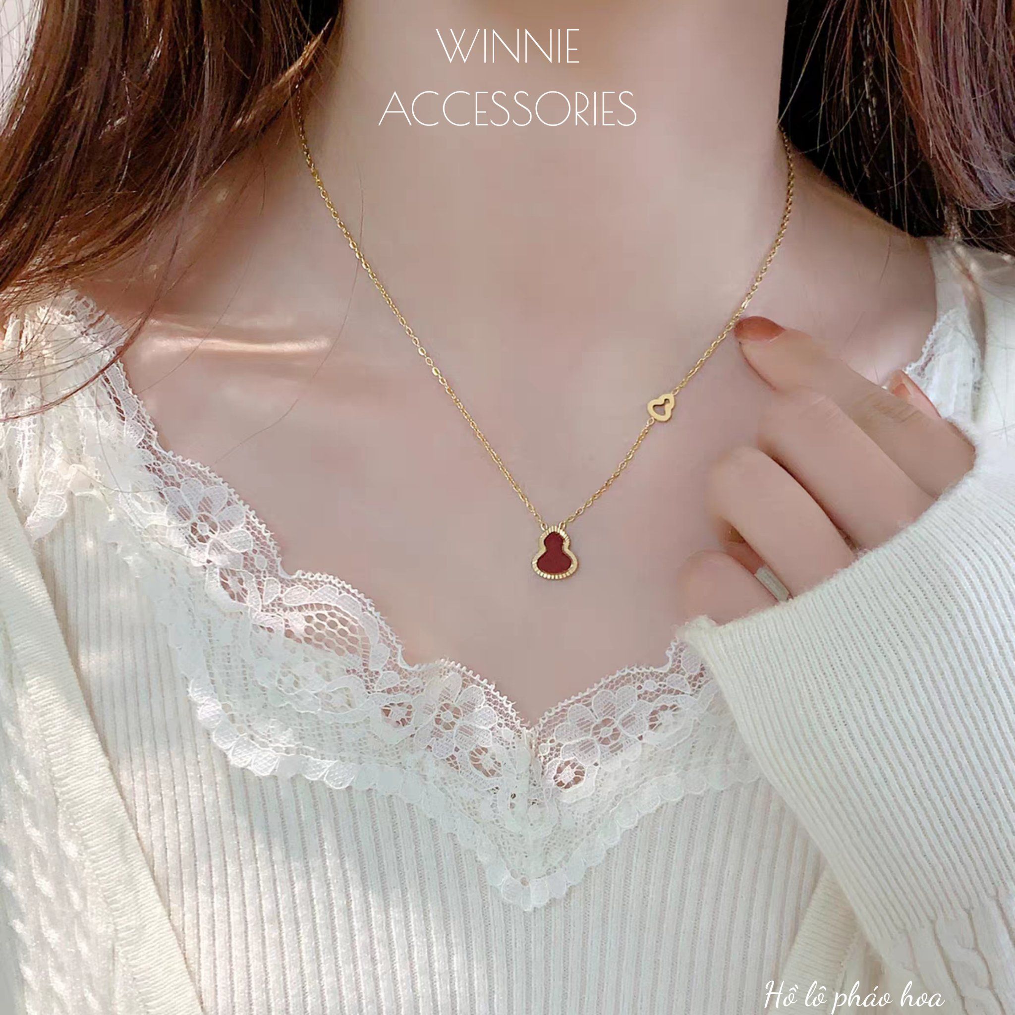  Dây chuyền Titan Hồ lô pháo hoa 