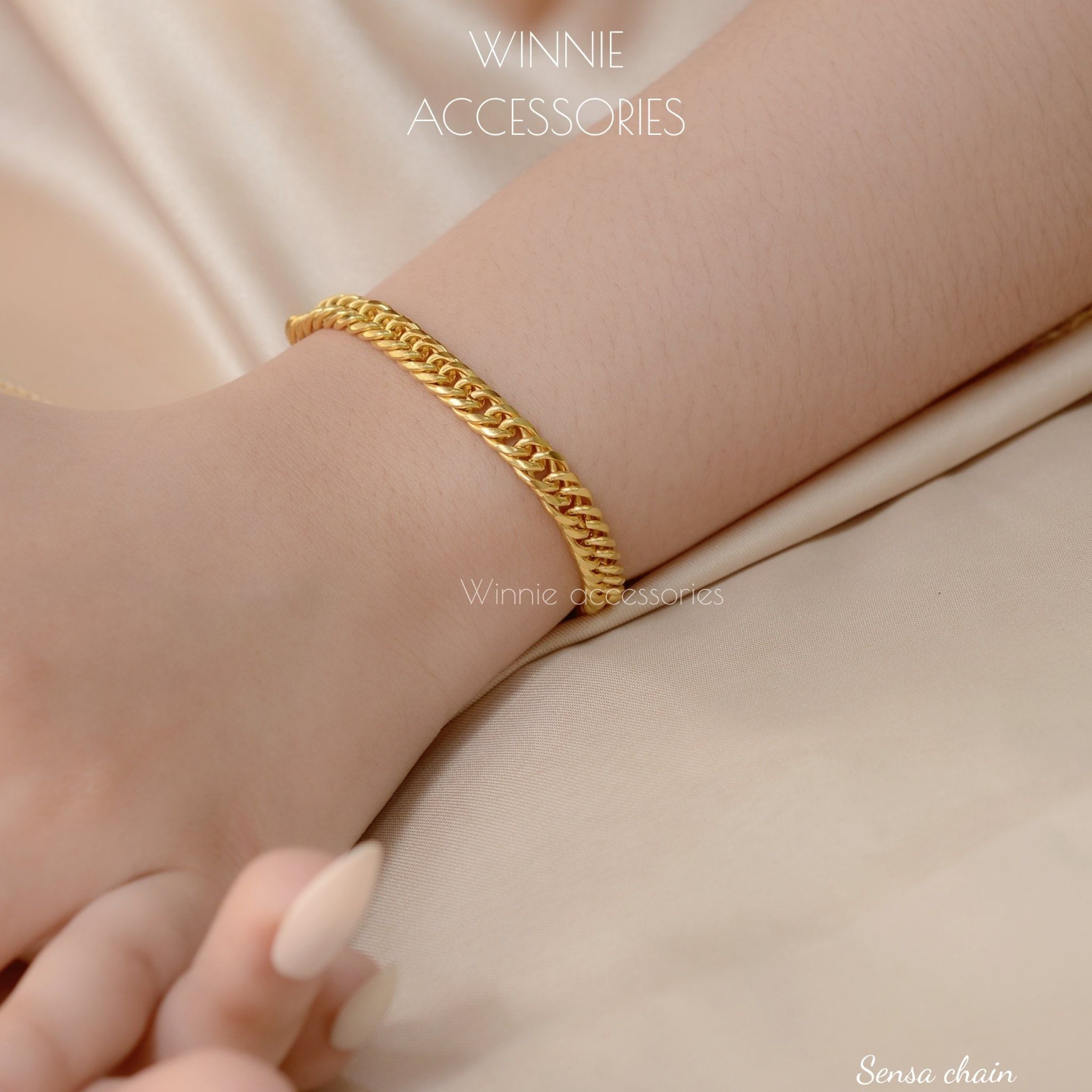  Lắc tay Titan Sensa chain 