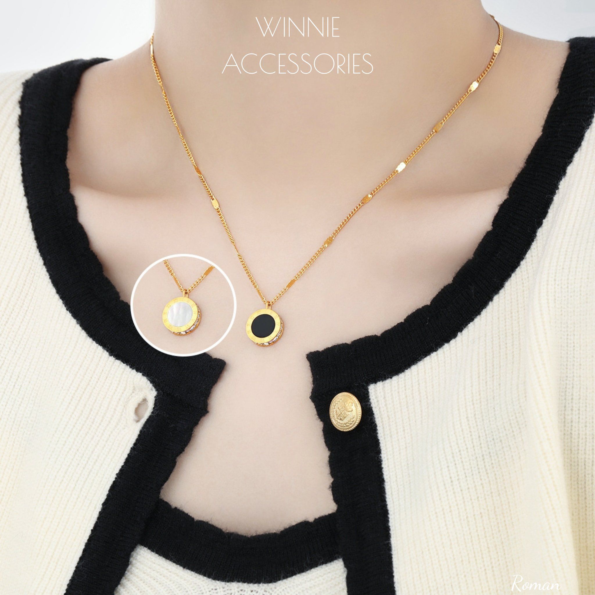  Dây chuyền Titan Roman 