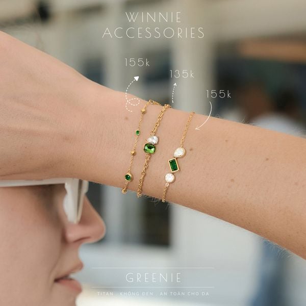  Lắc tay Titan Greenie Trio 
