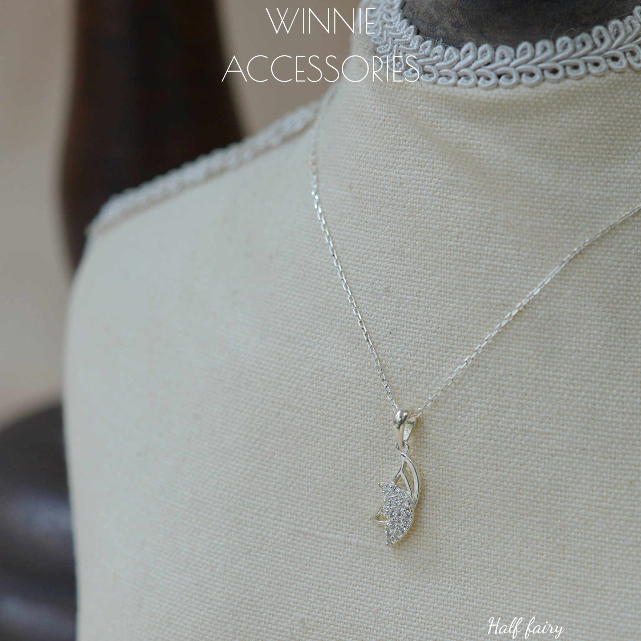  Dây chuyền Bạc S925 Half Fairy 