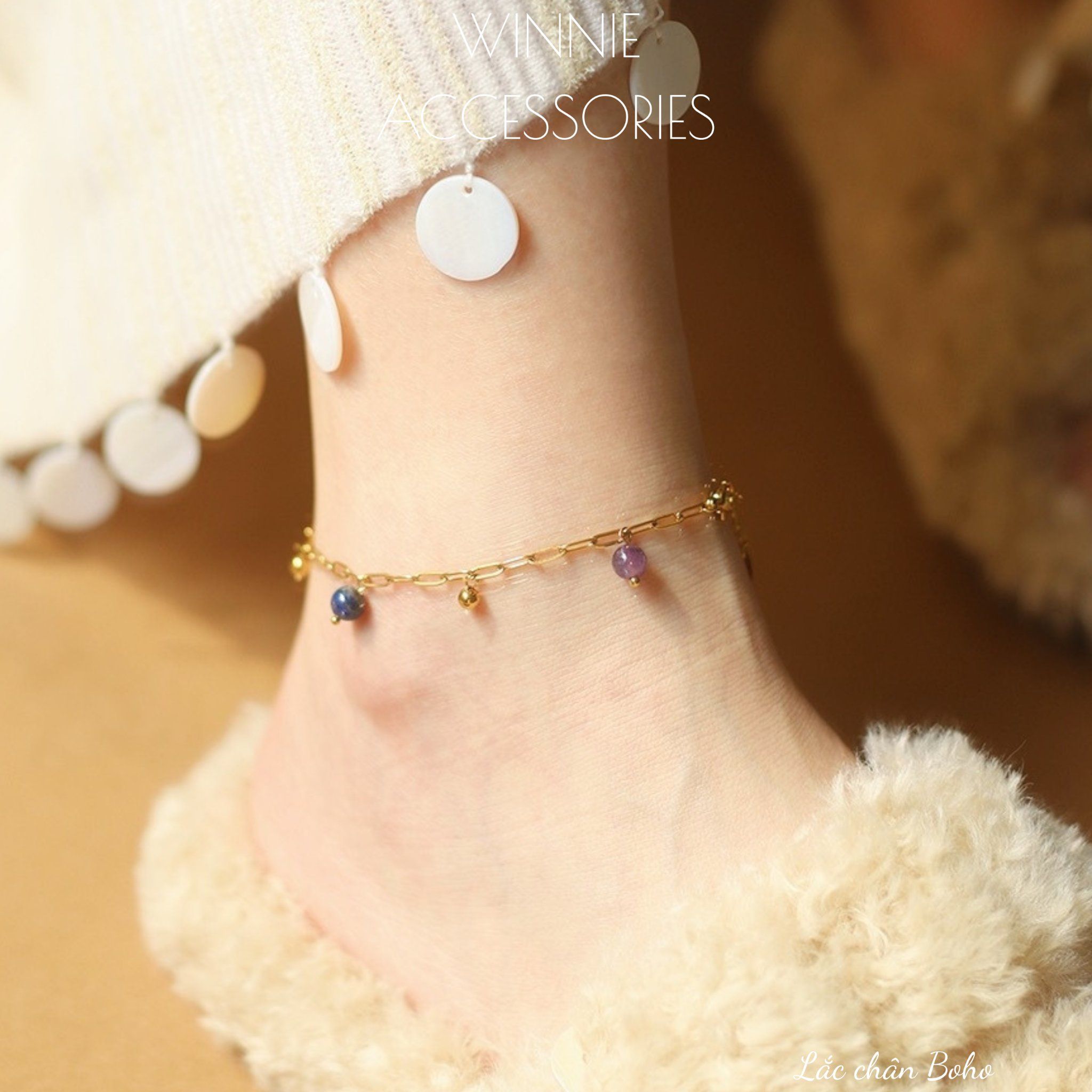  Lắc chân Titan Boho 