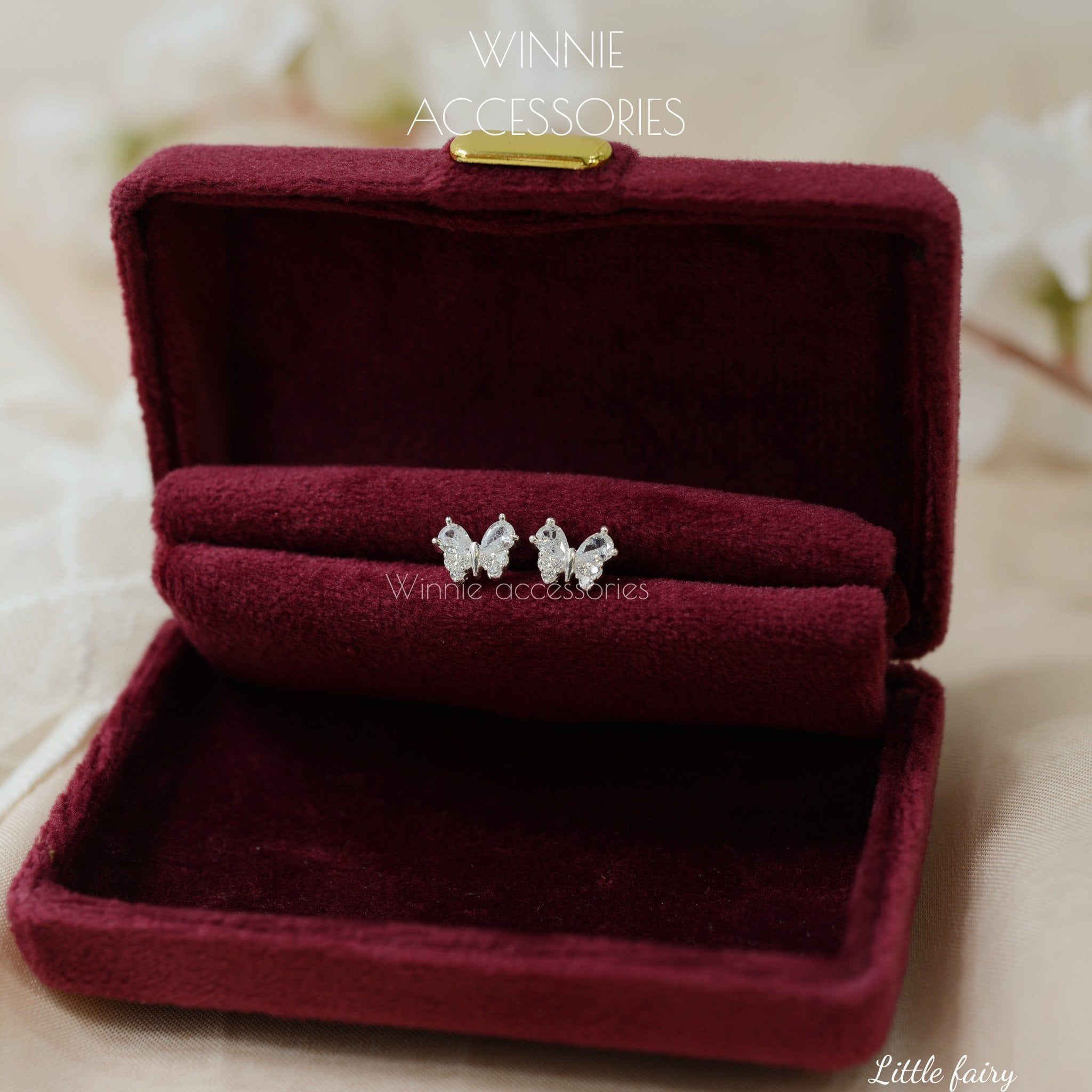  Hoa tai Bạc S925 Little Fairy 