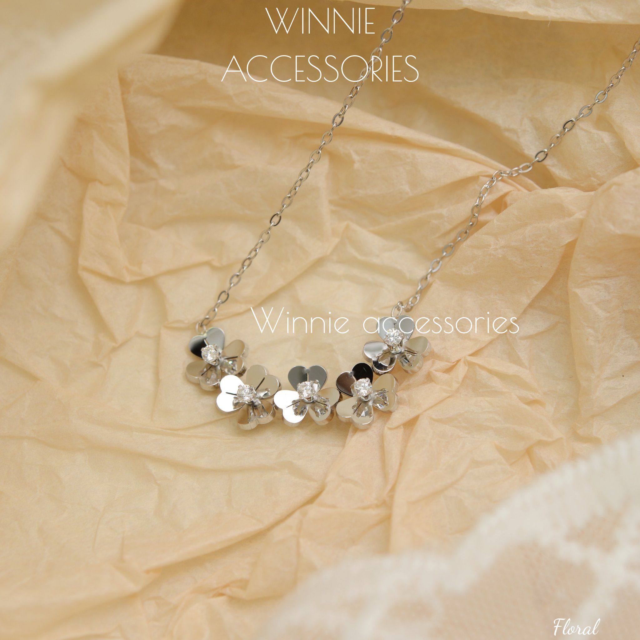  Dây chuyền Titan Floral 