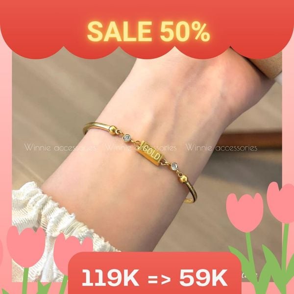  Lắc tay Titan Gold Tube 