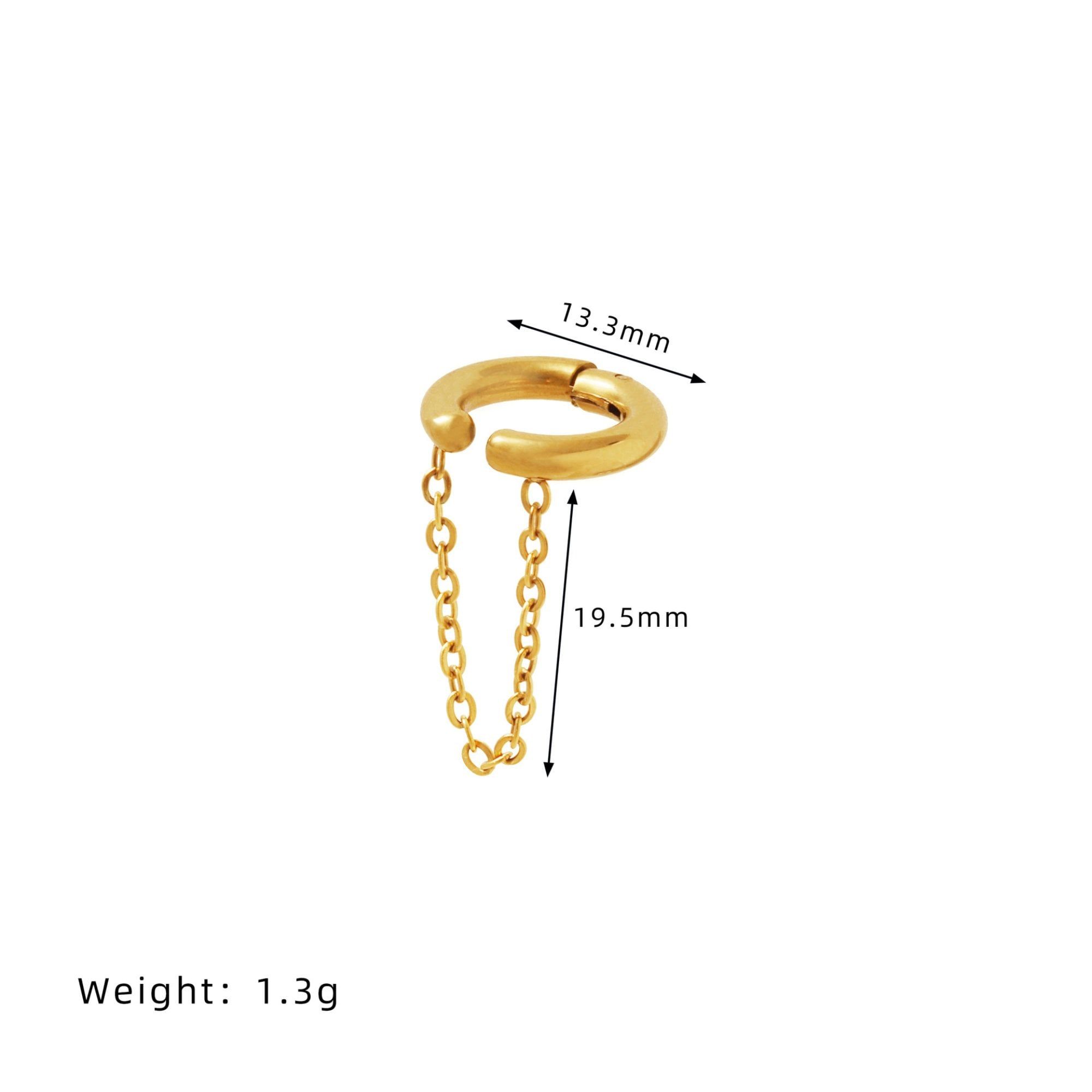  Hoa tai Titan Earcuff dây (1 chiếc) 