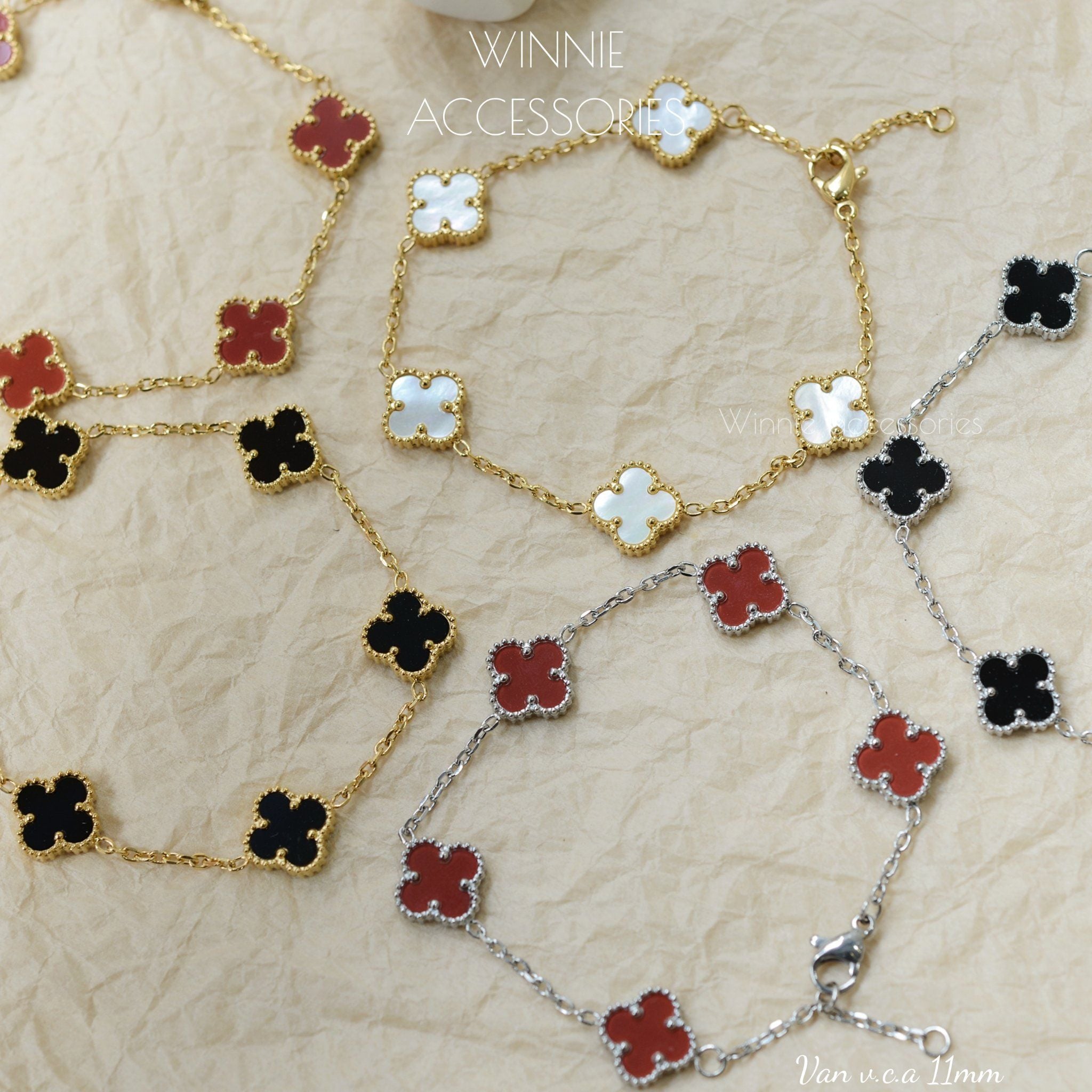  Lắc tay titan Van VCA 11mm 