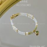  Lắc tay Titan Green Zircon Daisy 