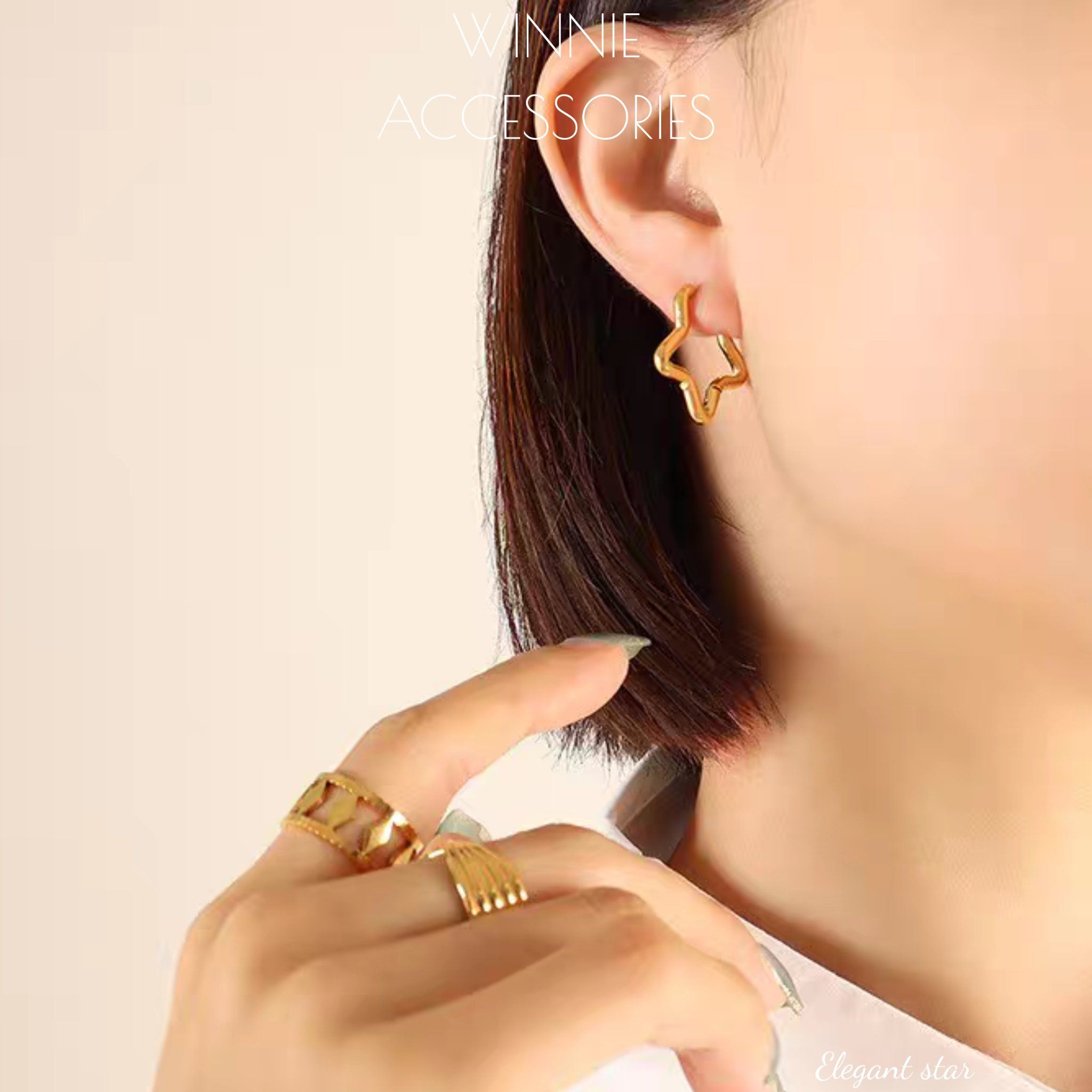  Hoa tai titan Elegant star 