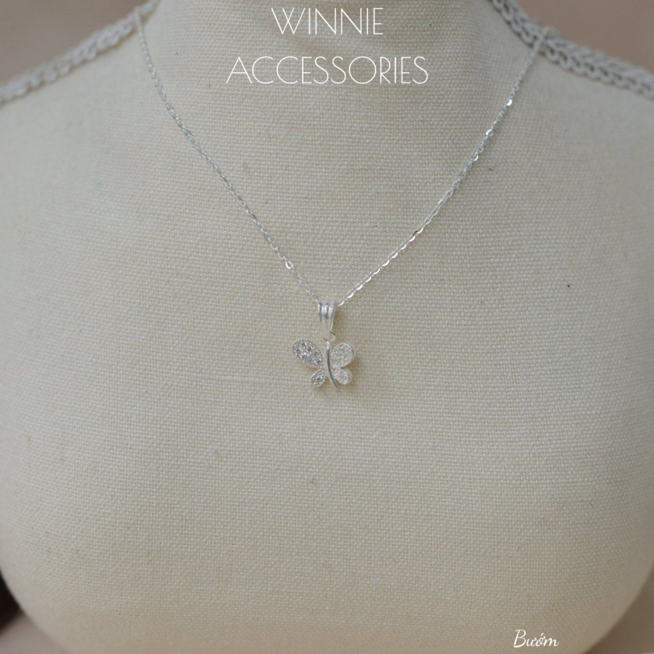  Dây chuyền Bạc S925 Bướm 