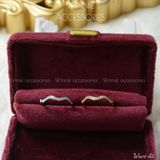  Nhẫn Titan Wave đá 