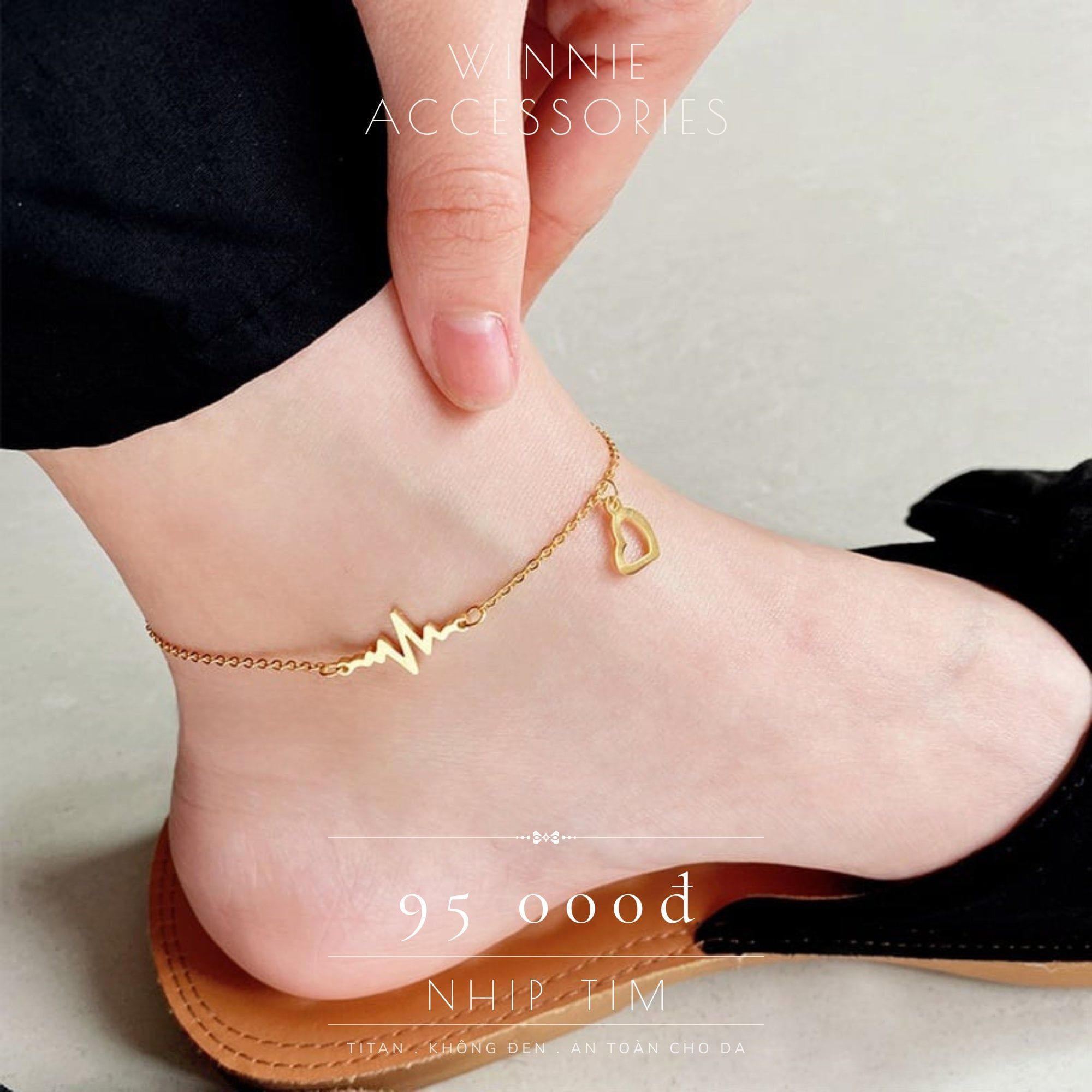  Lắc chân Titan Nhịp tim VG 