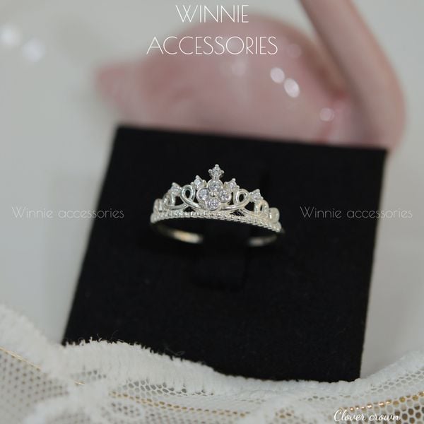  Nhẫn Bạc S925 Clover Crown 