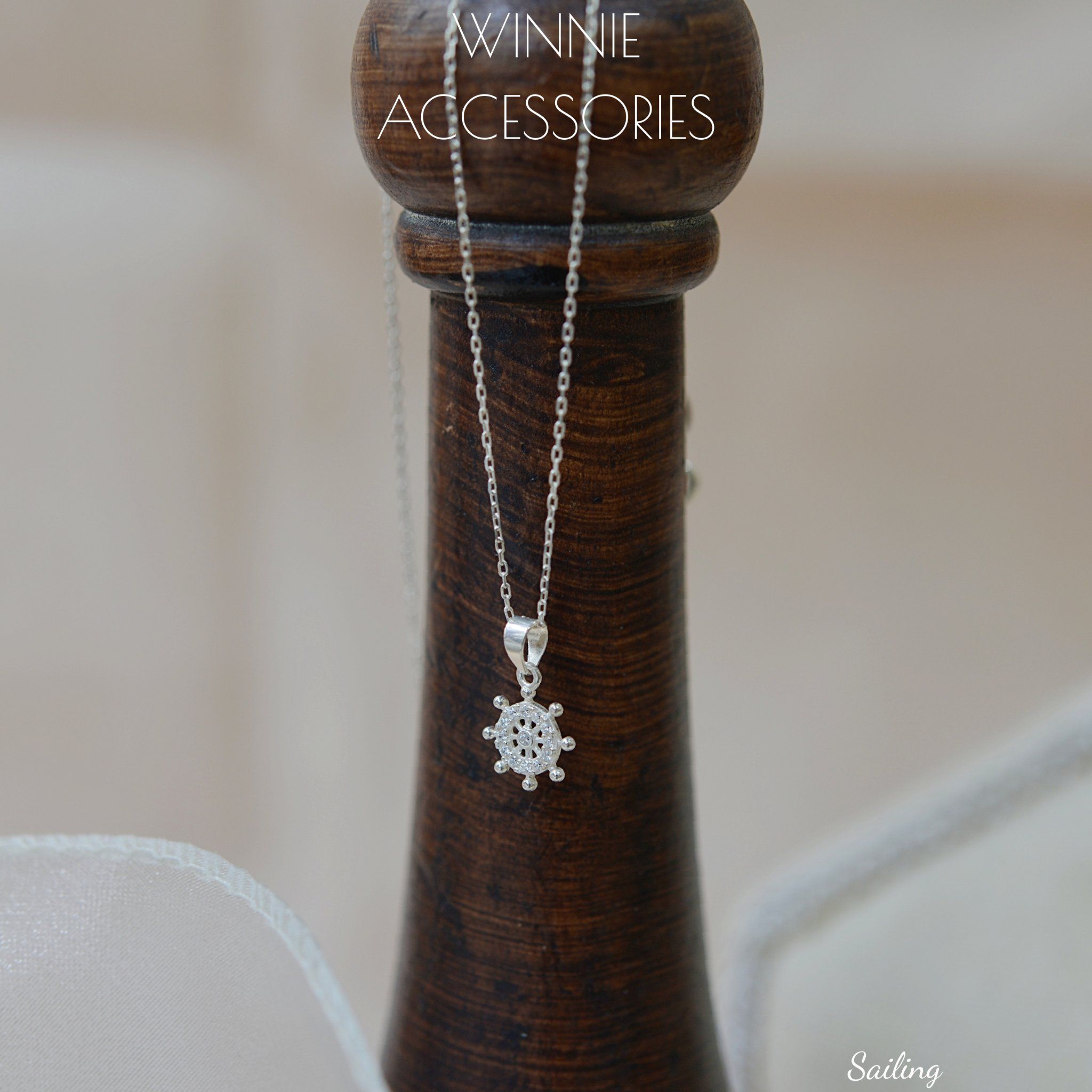  Dây chuyền bạc S925 Sailing 