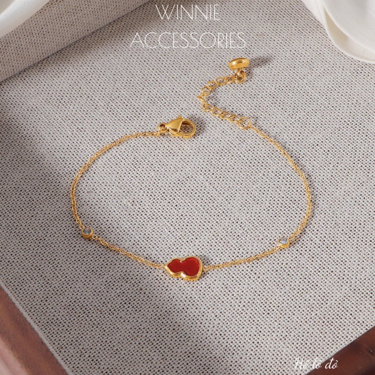  Lắc tay Titan Hồ lô đỏ 