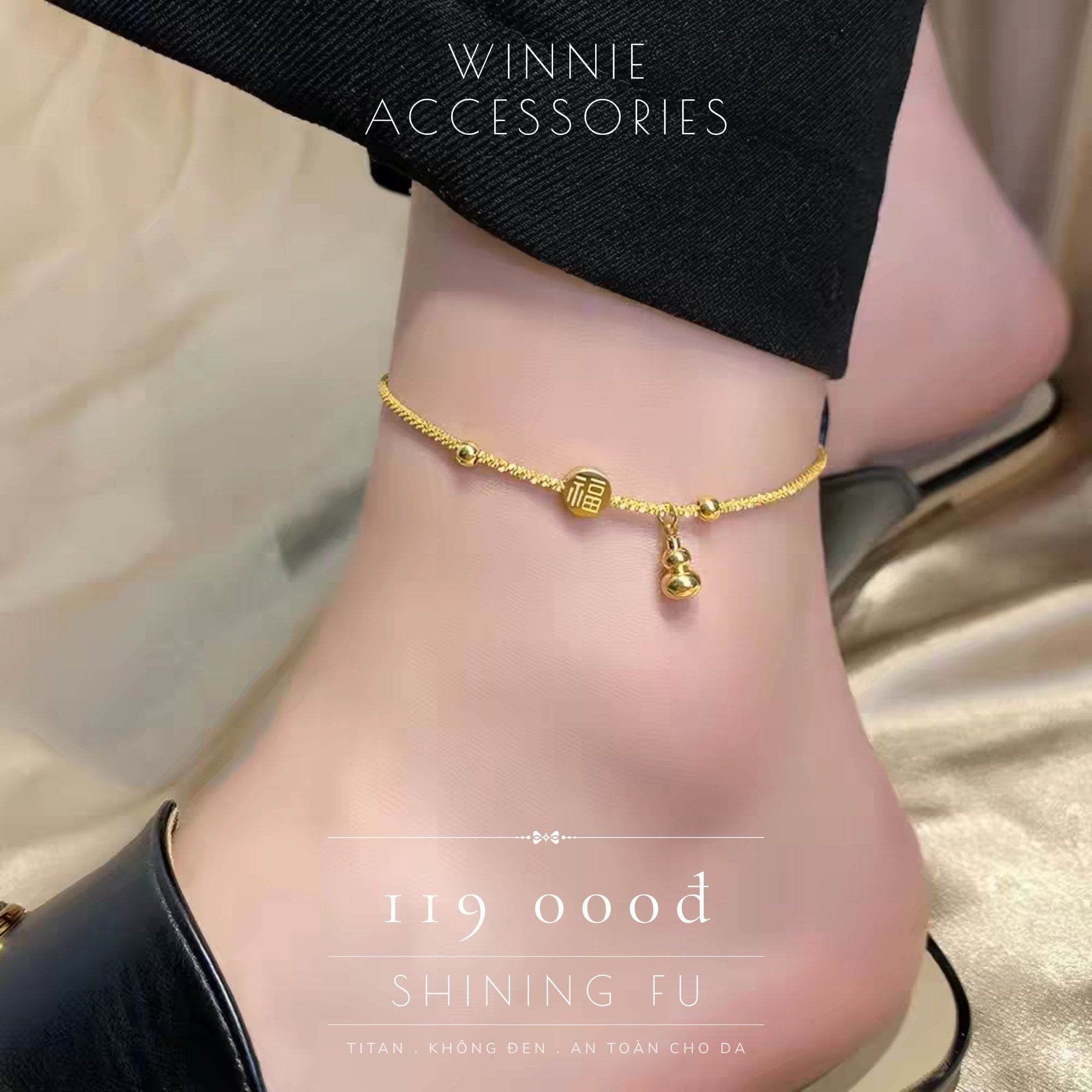  Lắc chân Titan Shining Fu 