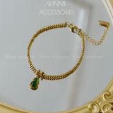  Lắc tay Titan Hồ lô xanh 