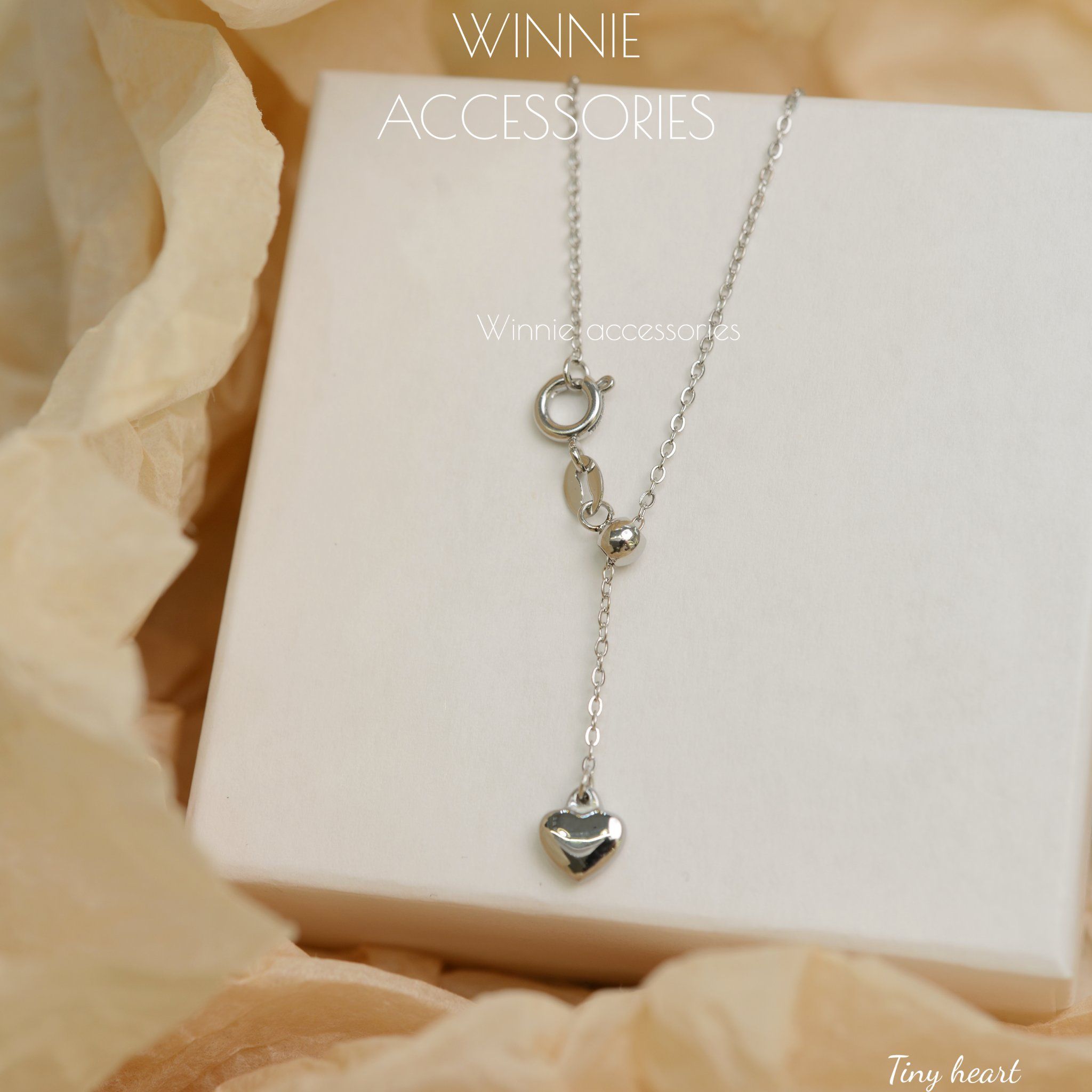  Dây chuyền Titan Tiny heart 