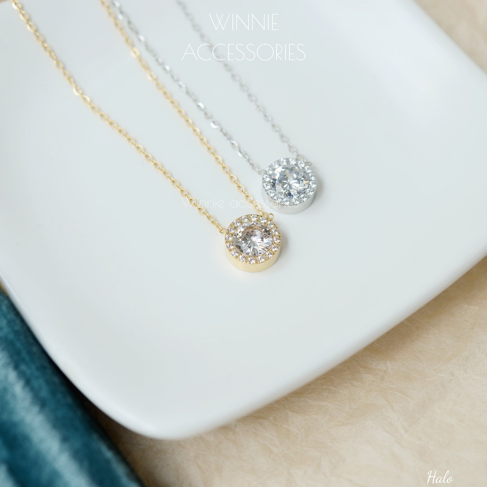  Dây chuyền Titan Halo 