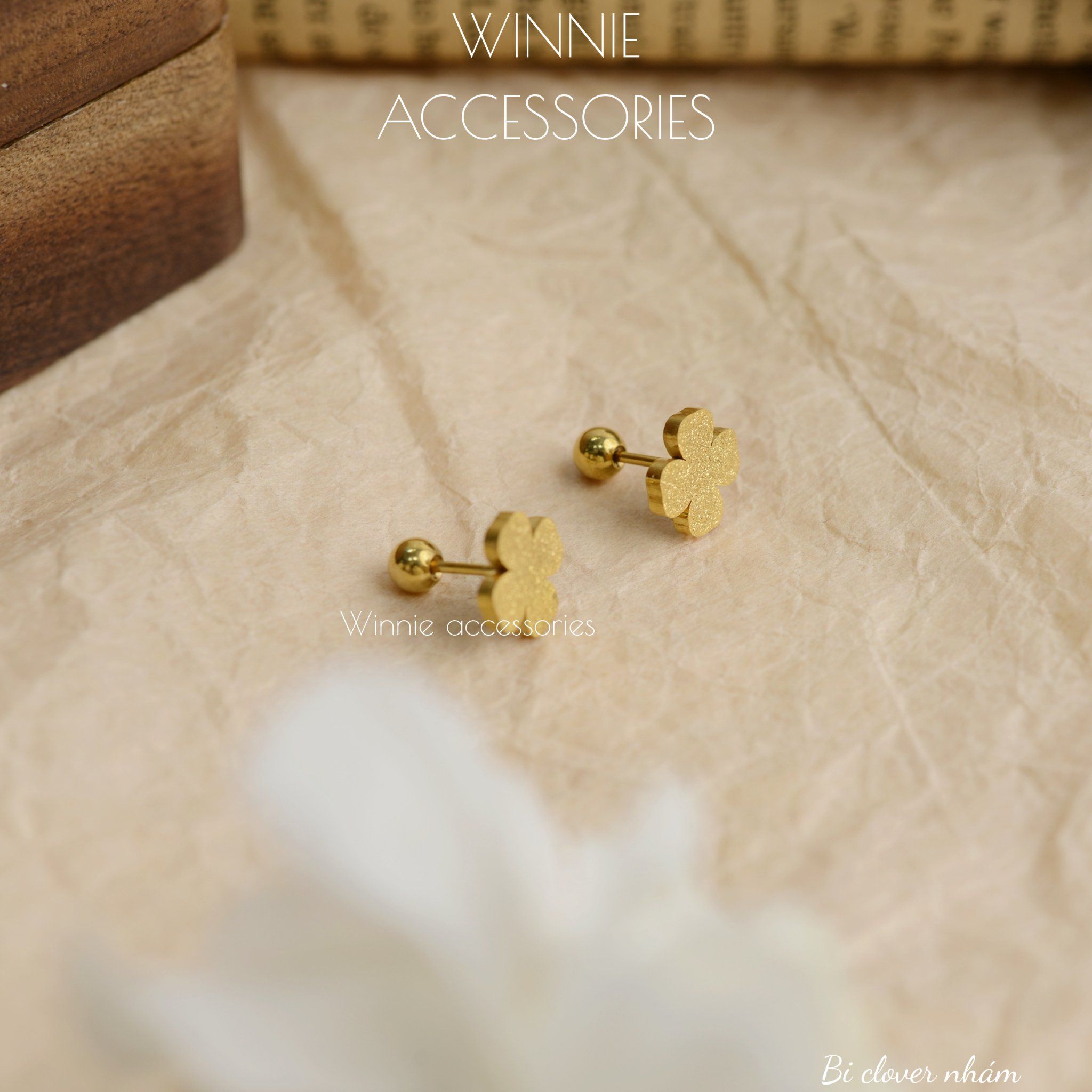  Hoa tai titan Bi Clover matte VG 