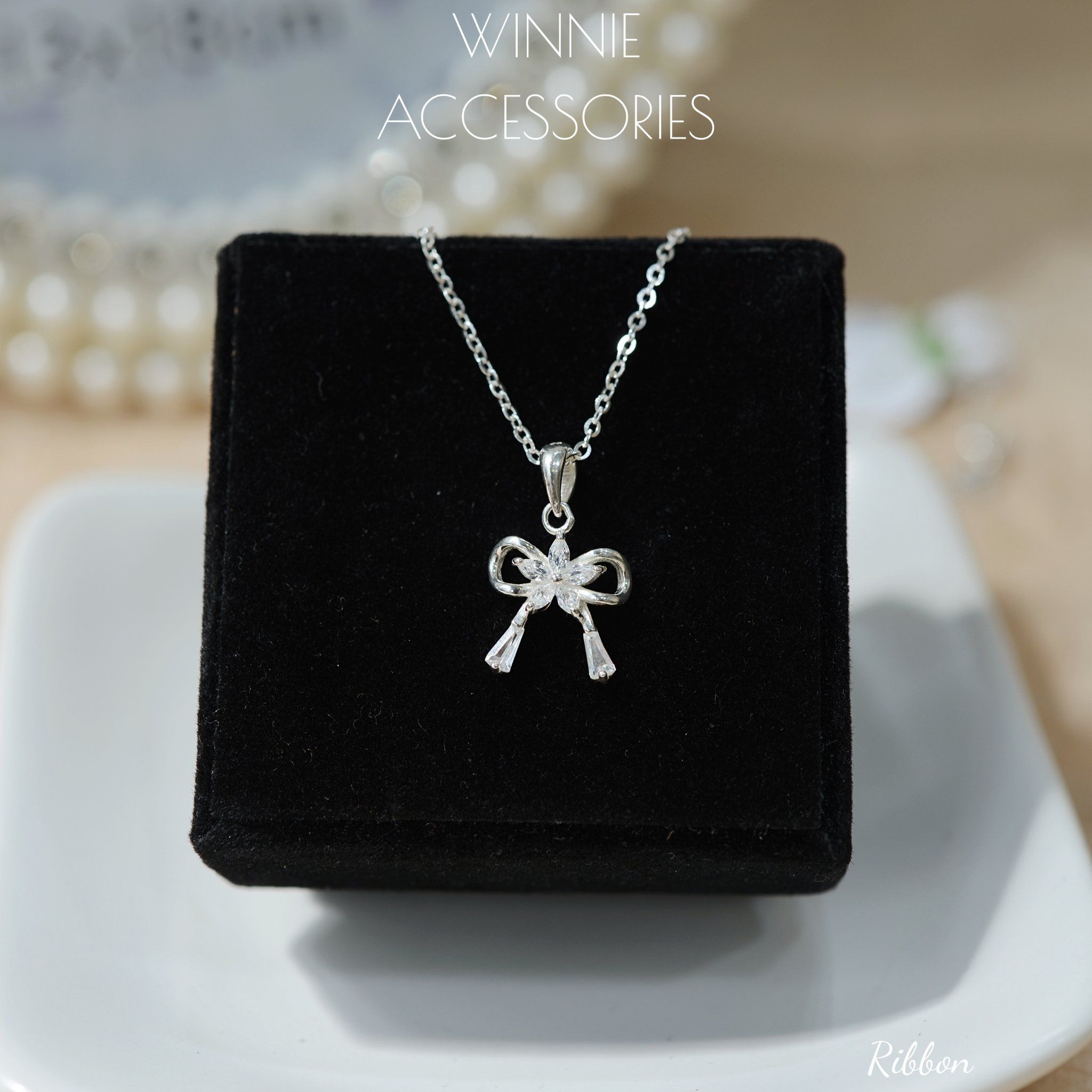  Dây chuyền Bạc S925 Ribbon 