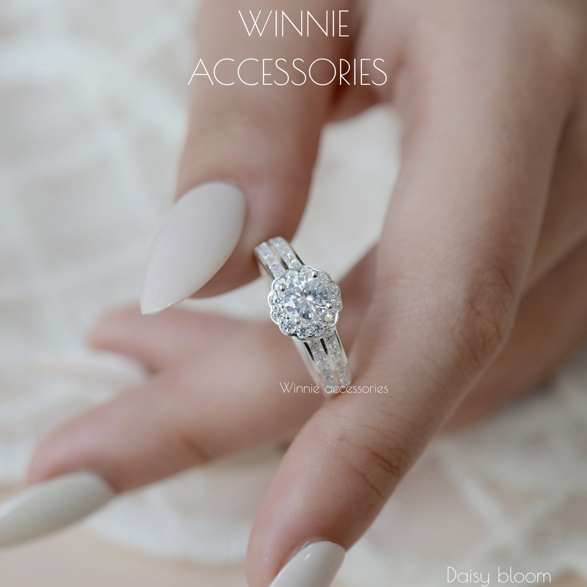  Nhẫn Bạc S925 Daisy Bloom 