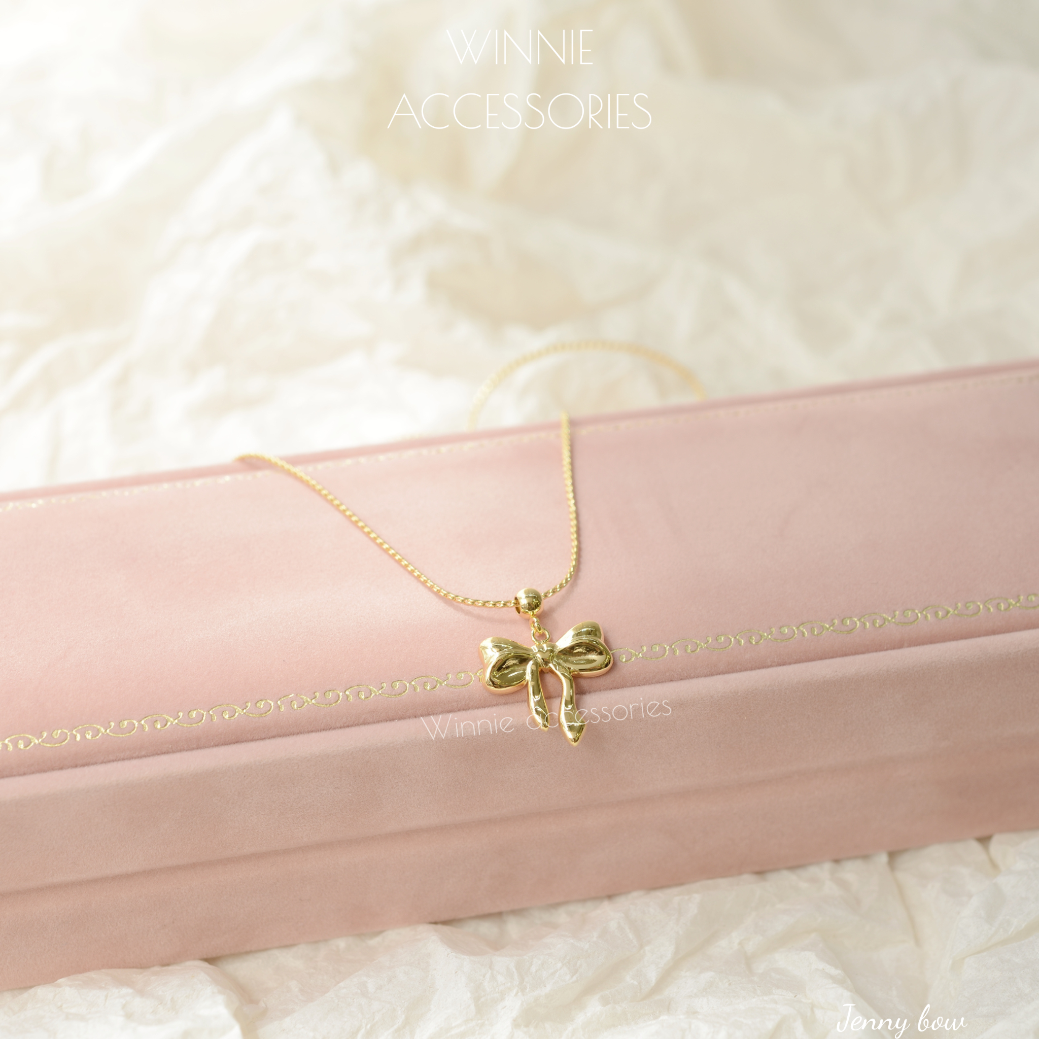  Dây chuyền Titan Jenny Bow 