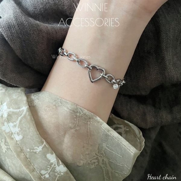  Lắc tay Titan Heart Chain 