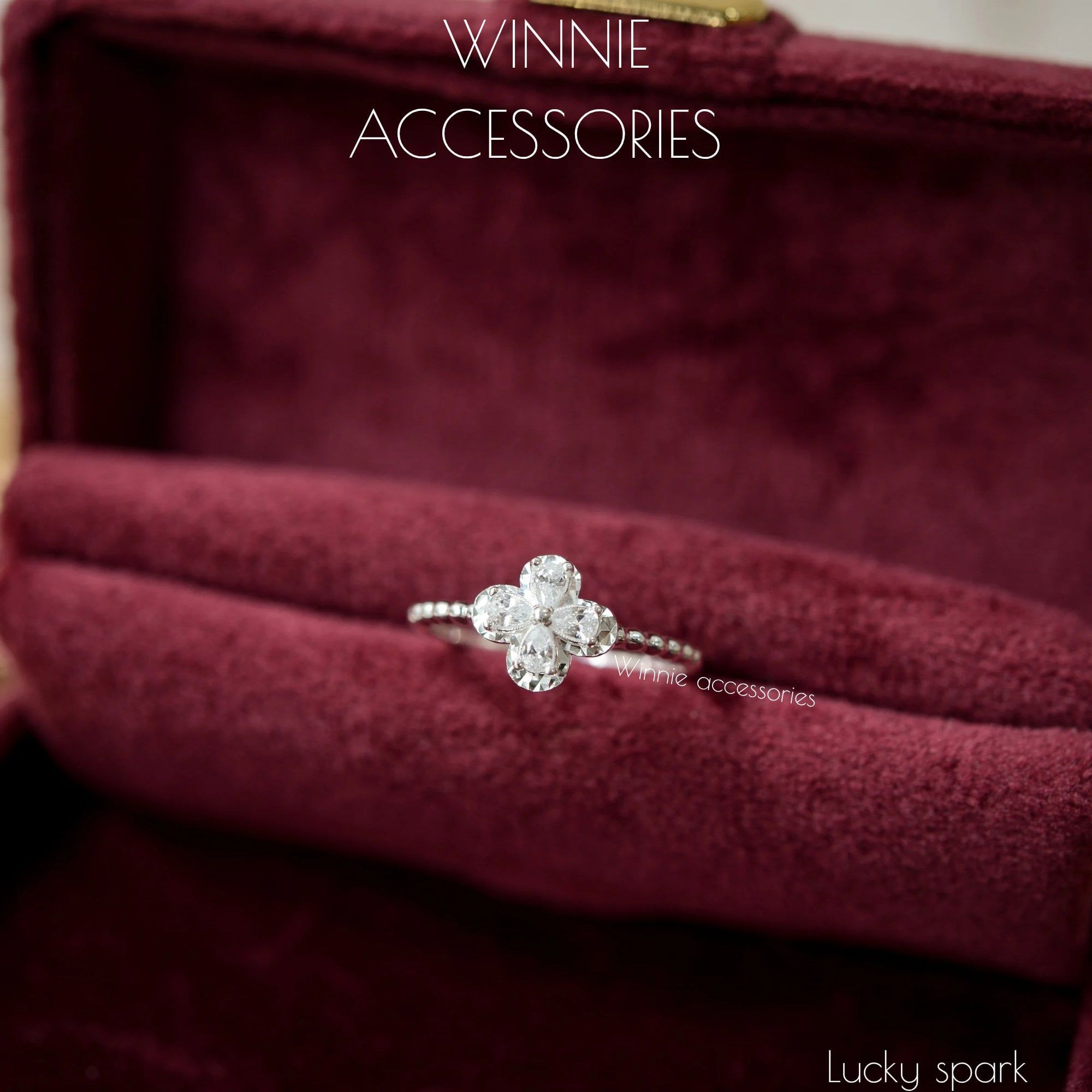  Nhẫn Bạc S925 Lucky spark 