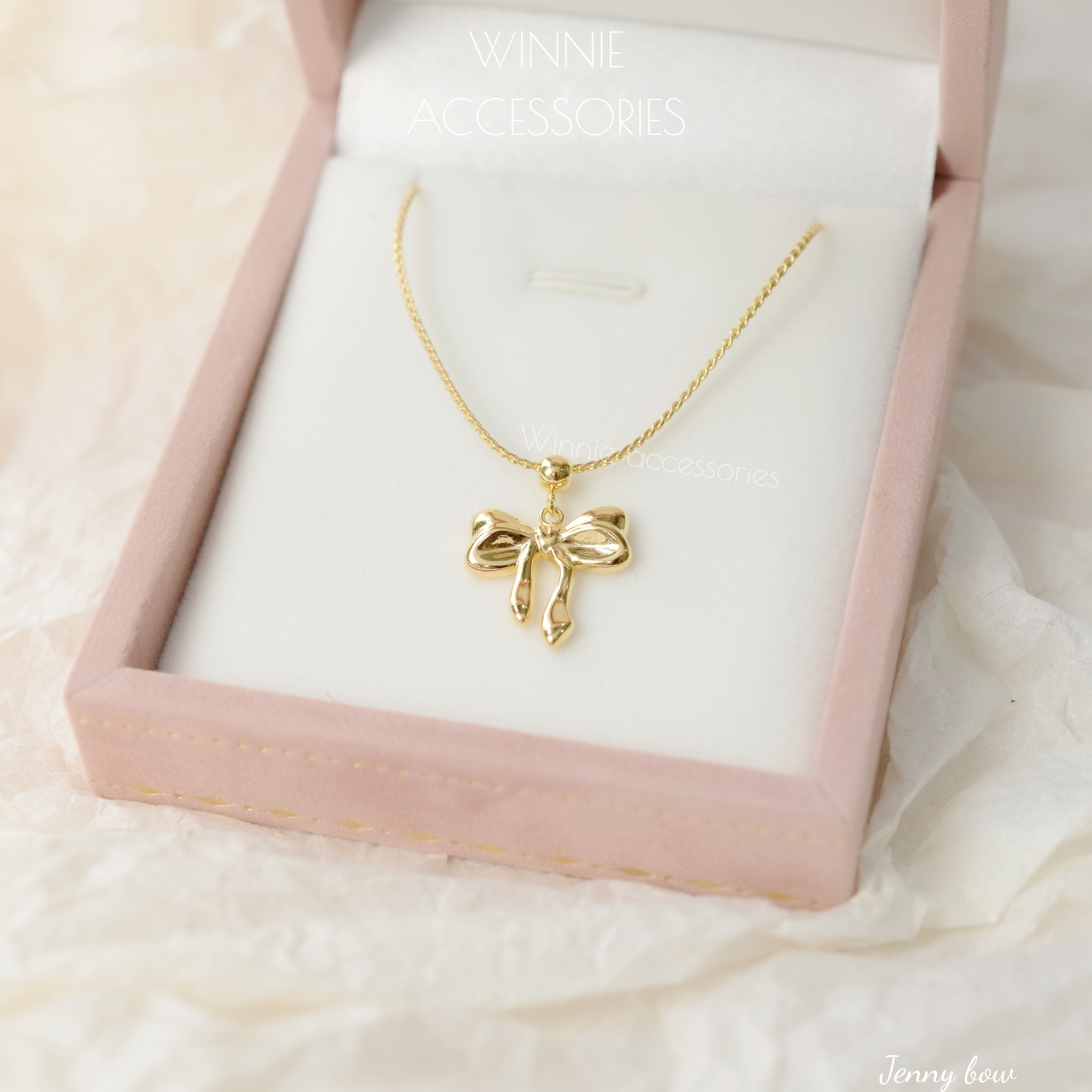  Dây chuyền Titan Jenny Bow 