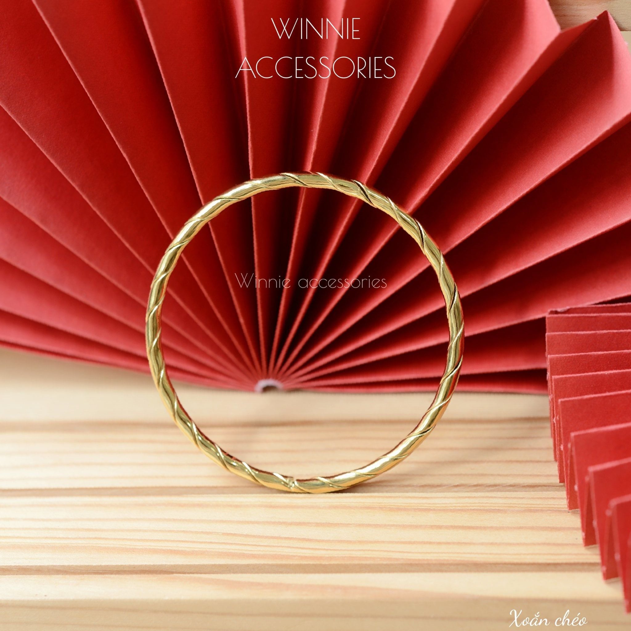  Vòng tay Titan Xoắn chéo 