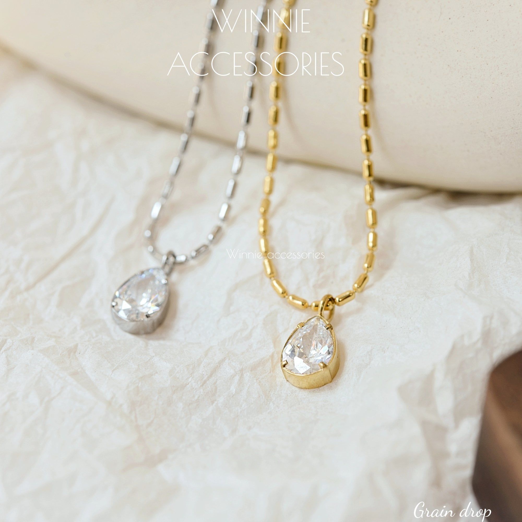  Dây chuyền Titan Grain Drop 