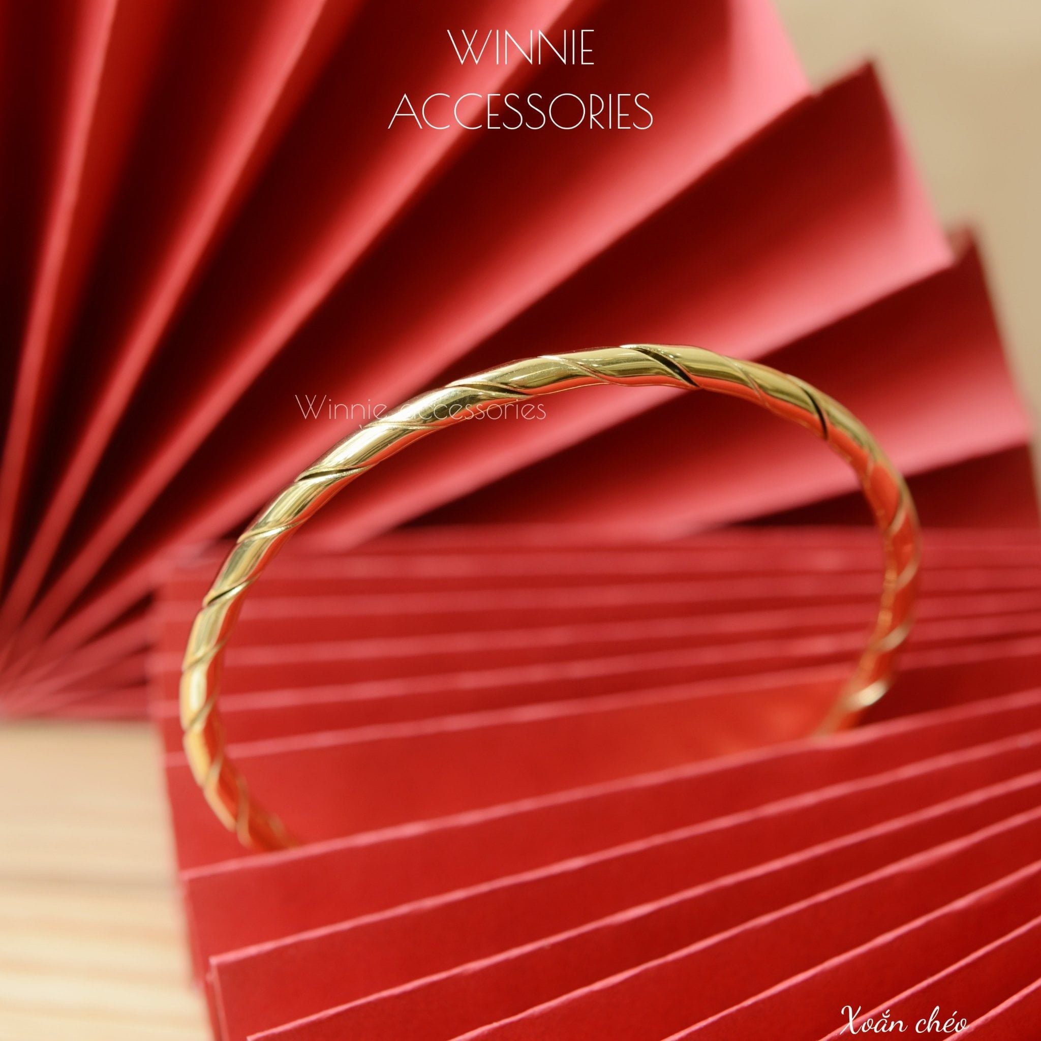  Vòng tay Titan Xoắn chéo 