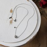  Dây chuyền Titan Hoa tuyết đá 