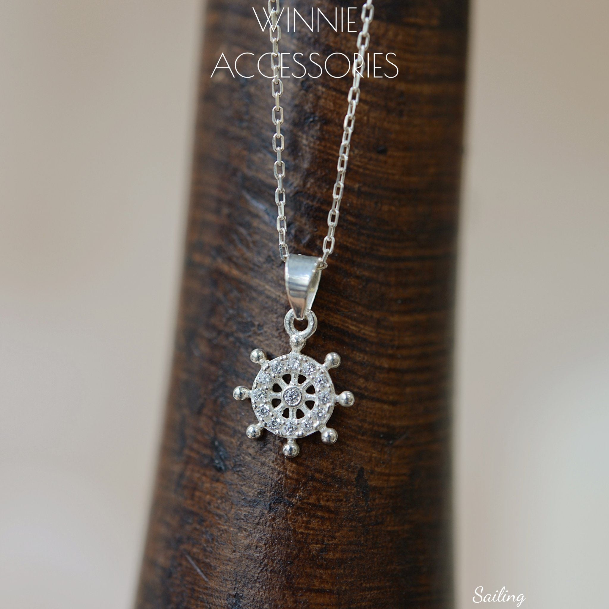  Dây chuyền bạc S925 Sailing 