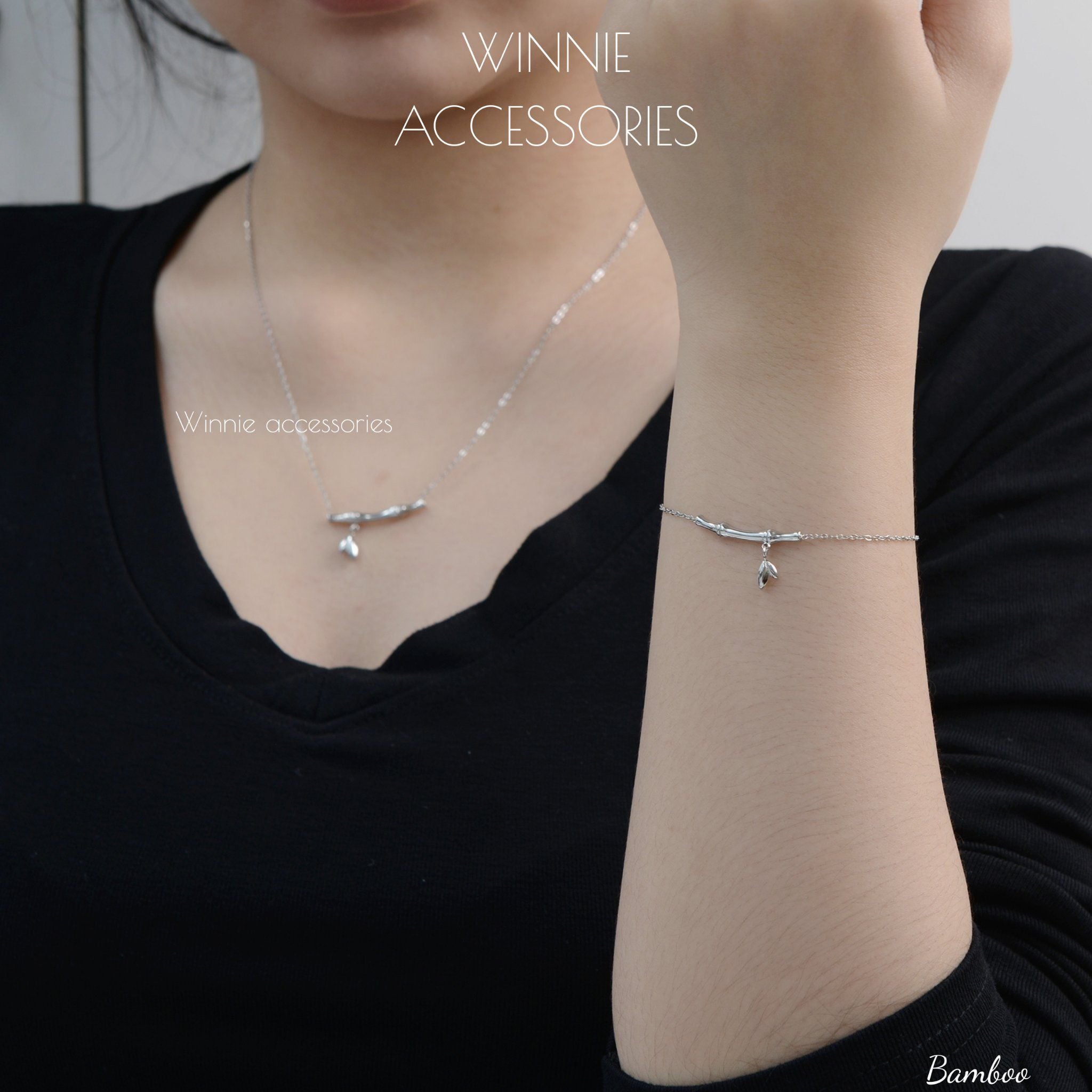  Dây chuyền Titan Bamboo B 