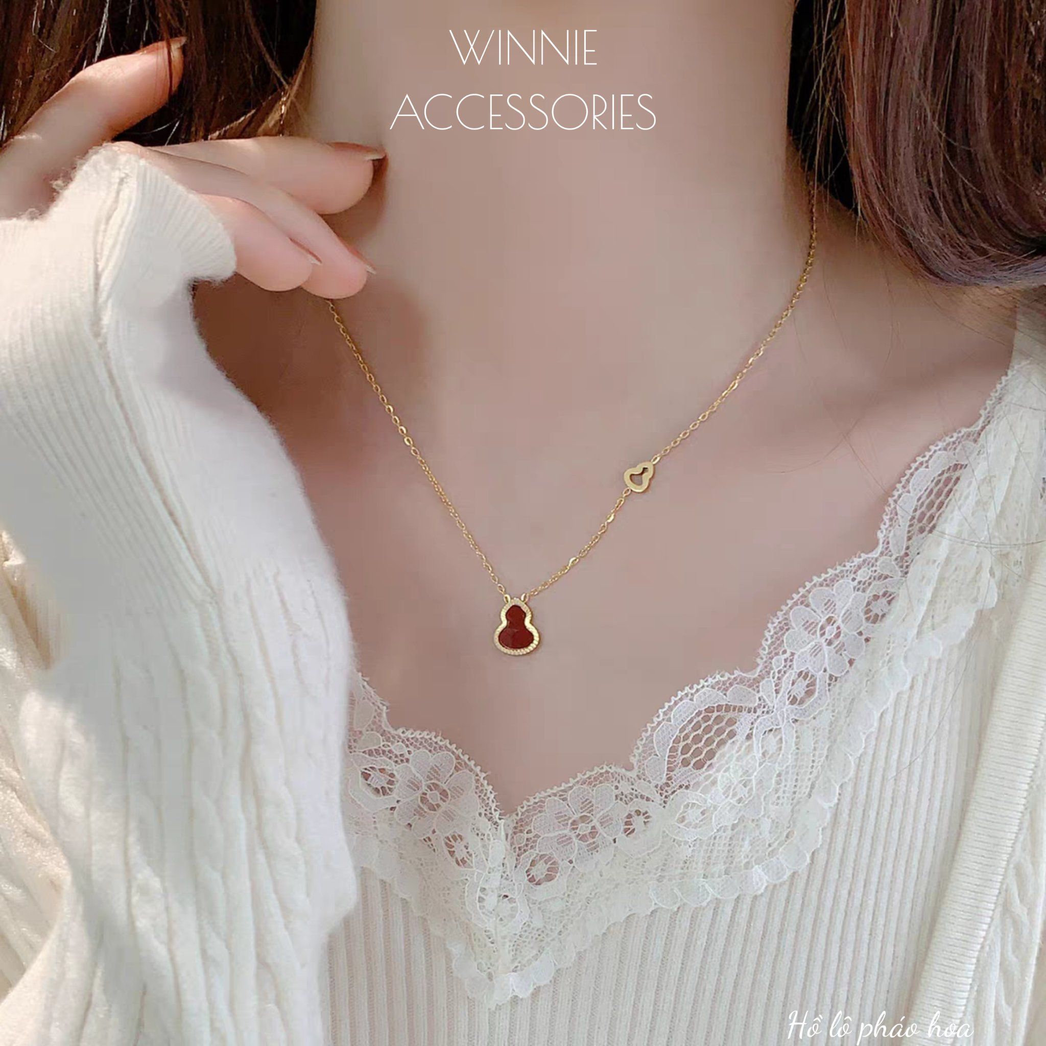  Dây chuyền Titan Hồ lô pháo hoa 